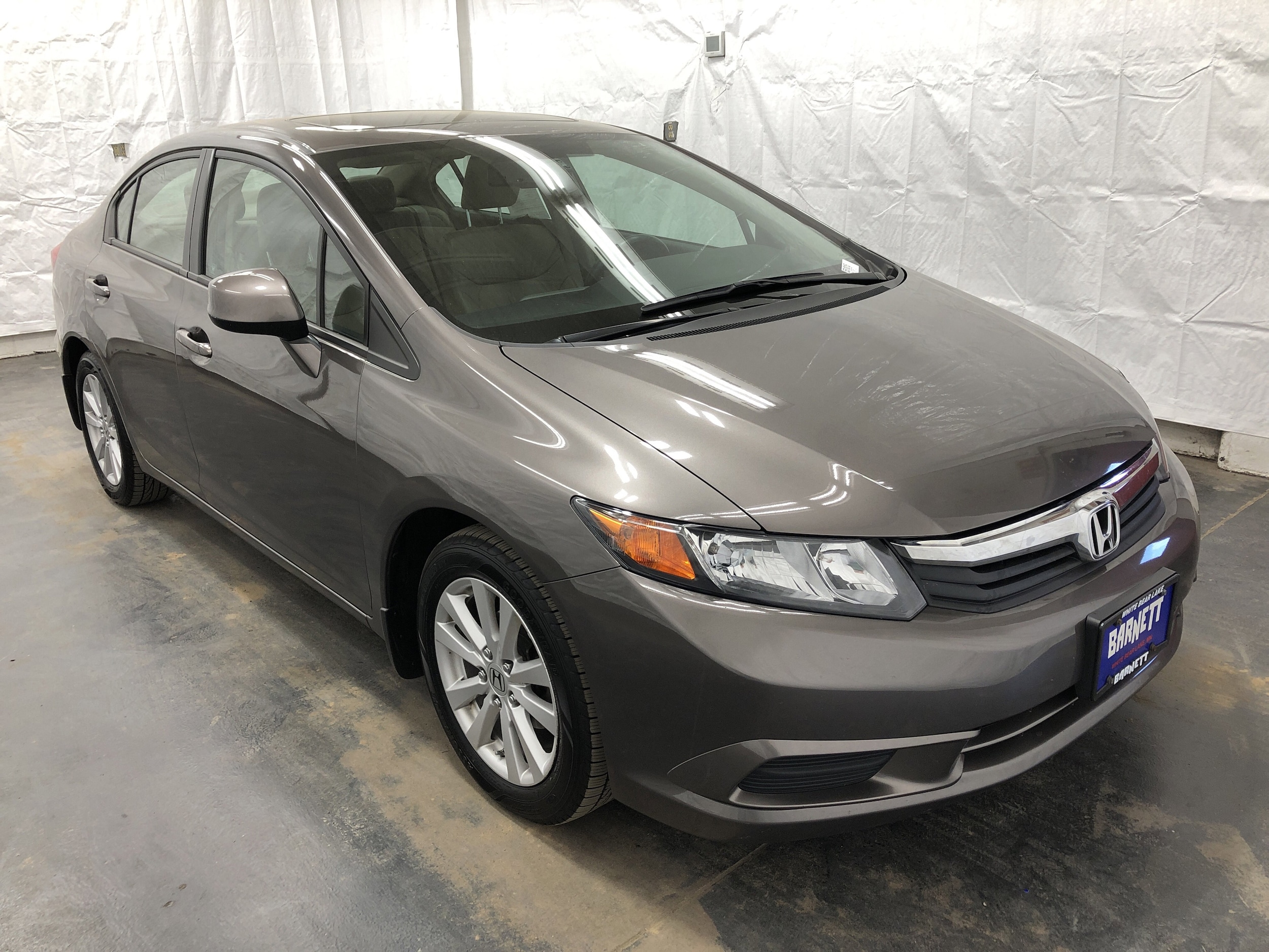 Used 2012 Honda Civic EX-L with VIN 19XFB2F92CE040081 for sale in Saint Paul, Minnesota