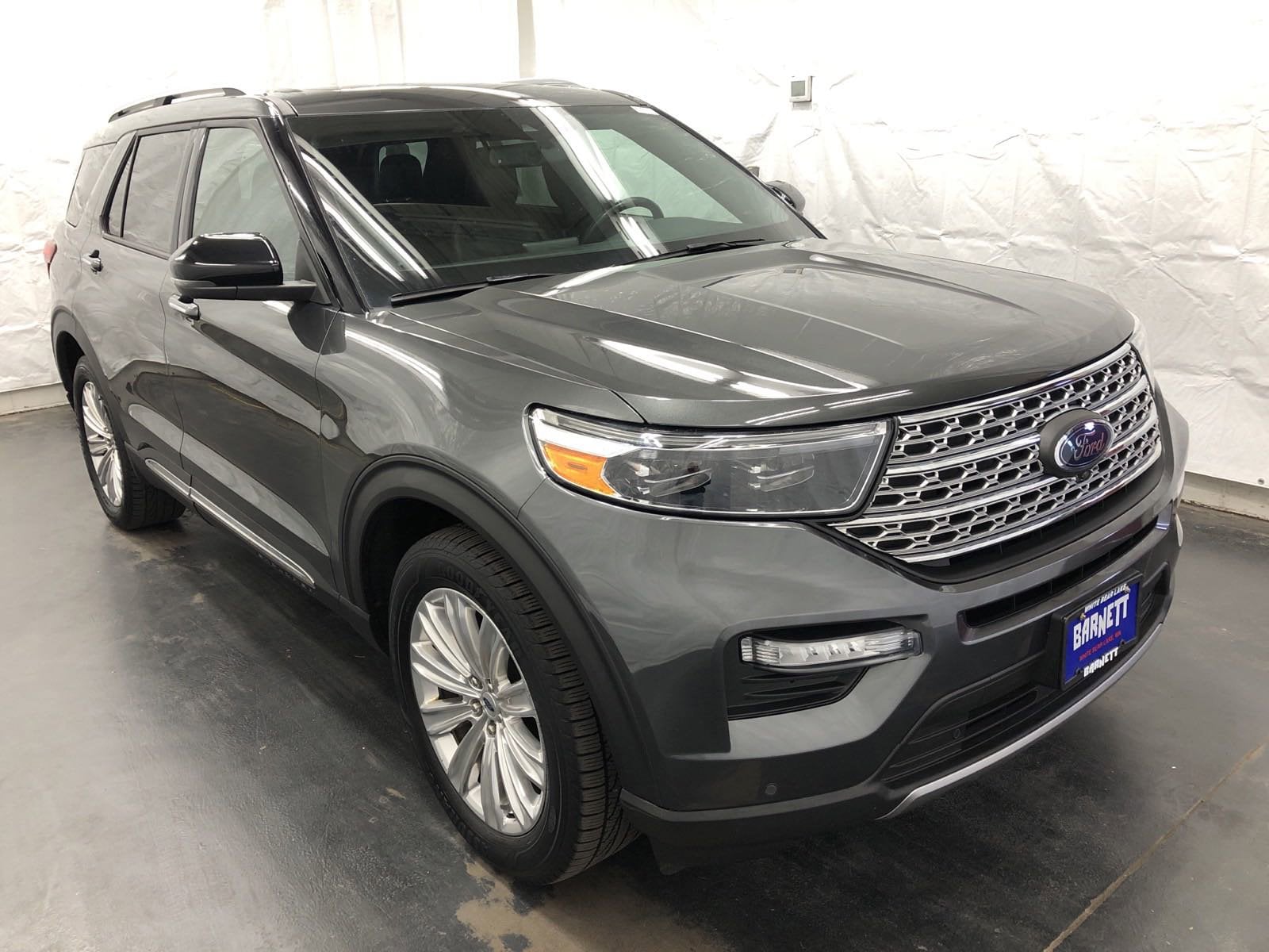 Used 2020 Ford Explorer Limited with VIN 1FMSK8FHXLGA53908 for sale in White Bear Lake, MN