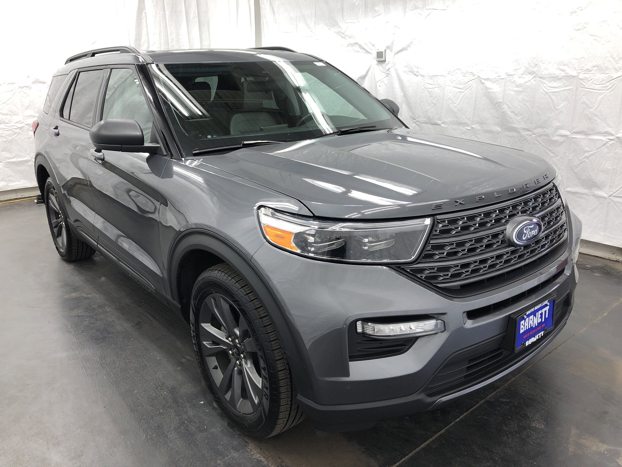 Used 2021 Ford Explorer XLT with VIN 1FMSK8DH9MGB78421 for sale in White Bear Lake, Minnesota