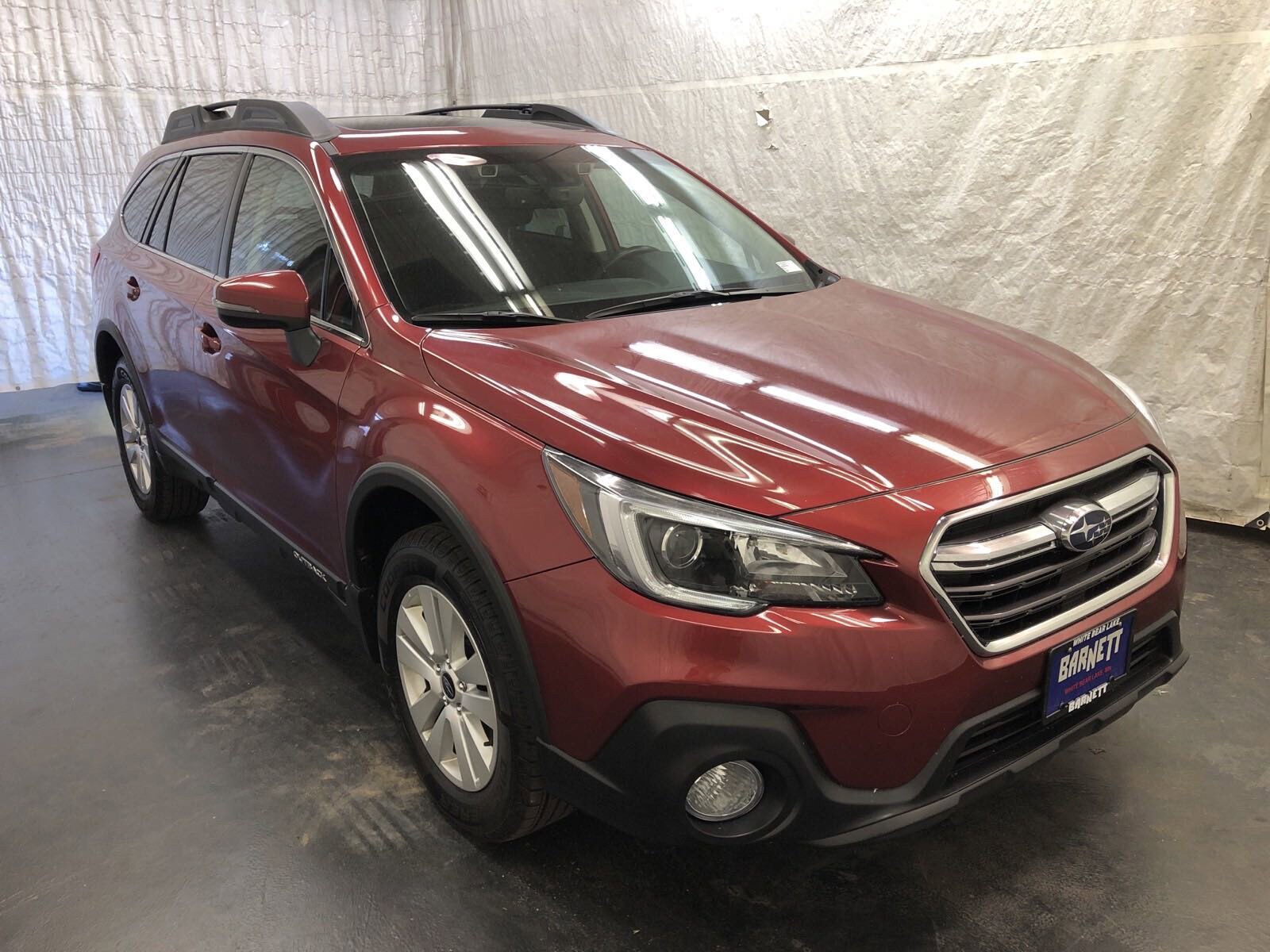 Used 2019 Subaru Outback Premium with VIN 4S4BSAHC9K3290484 for sale in White Bear Lake, MN