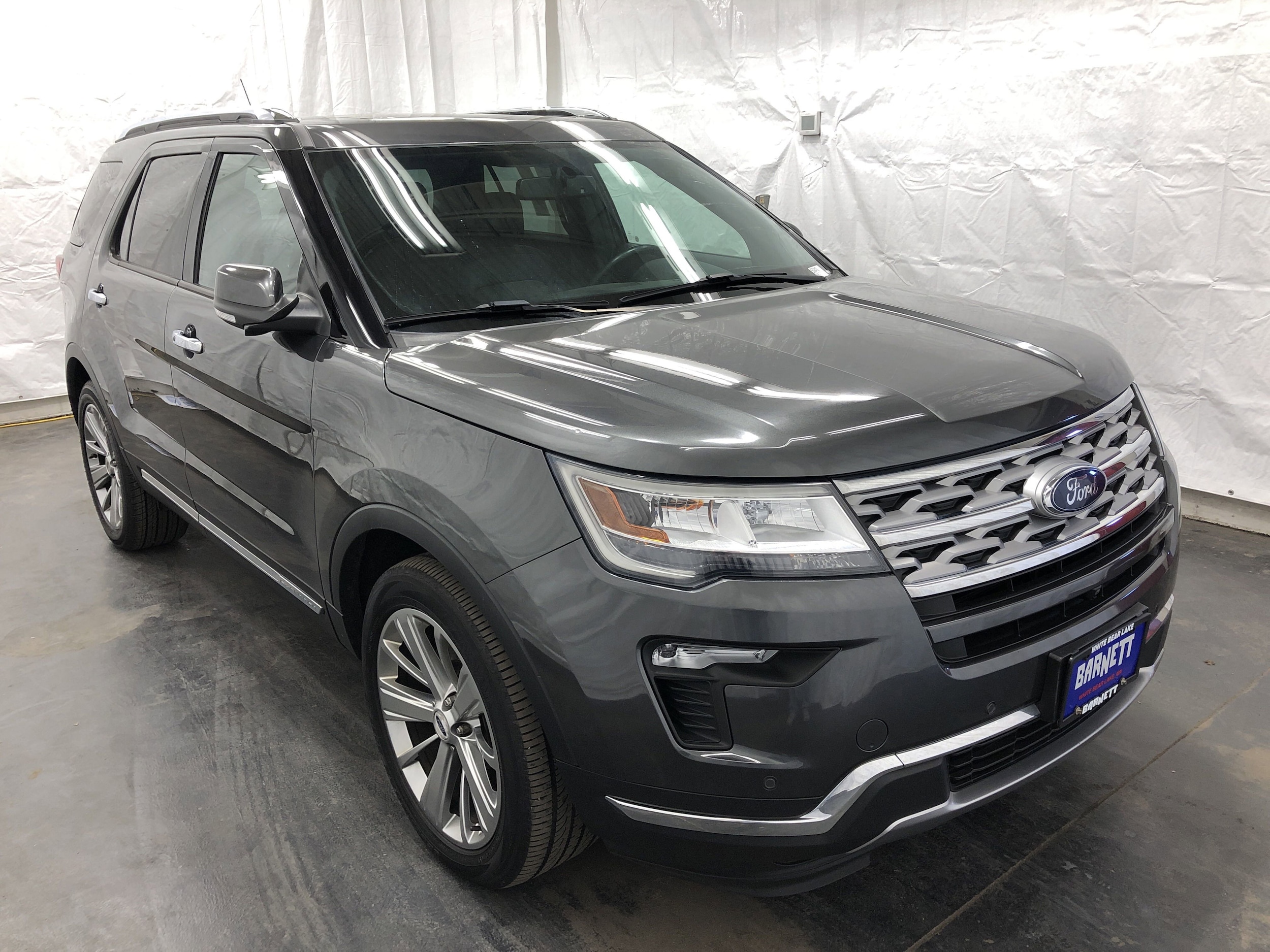 Used 2018 Ford Explorer Limited with VIN 1FM5K8F83JGA26351 for sale in White Bear Lake, MN