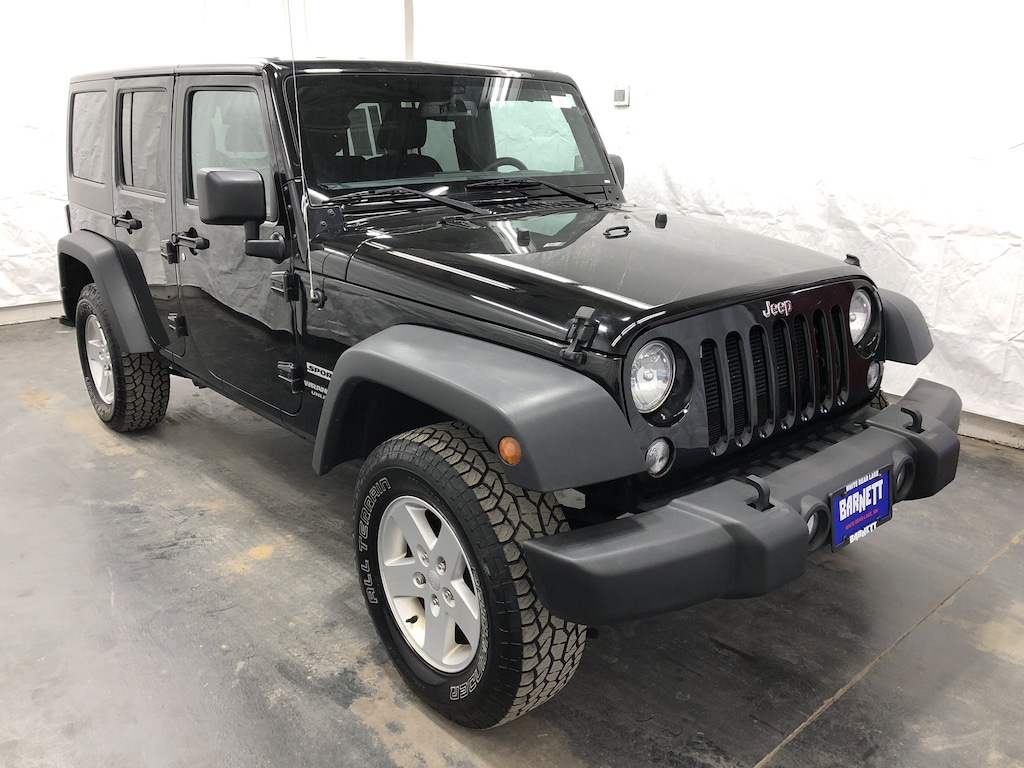 Used 2017 Jeep Wrangler JK Unlimited Sport SUV
