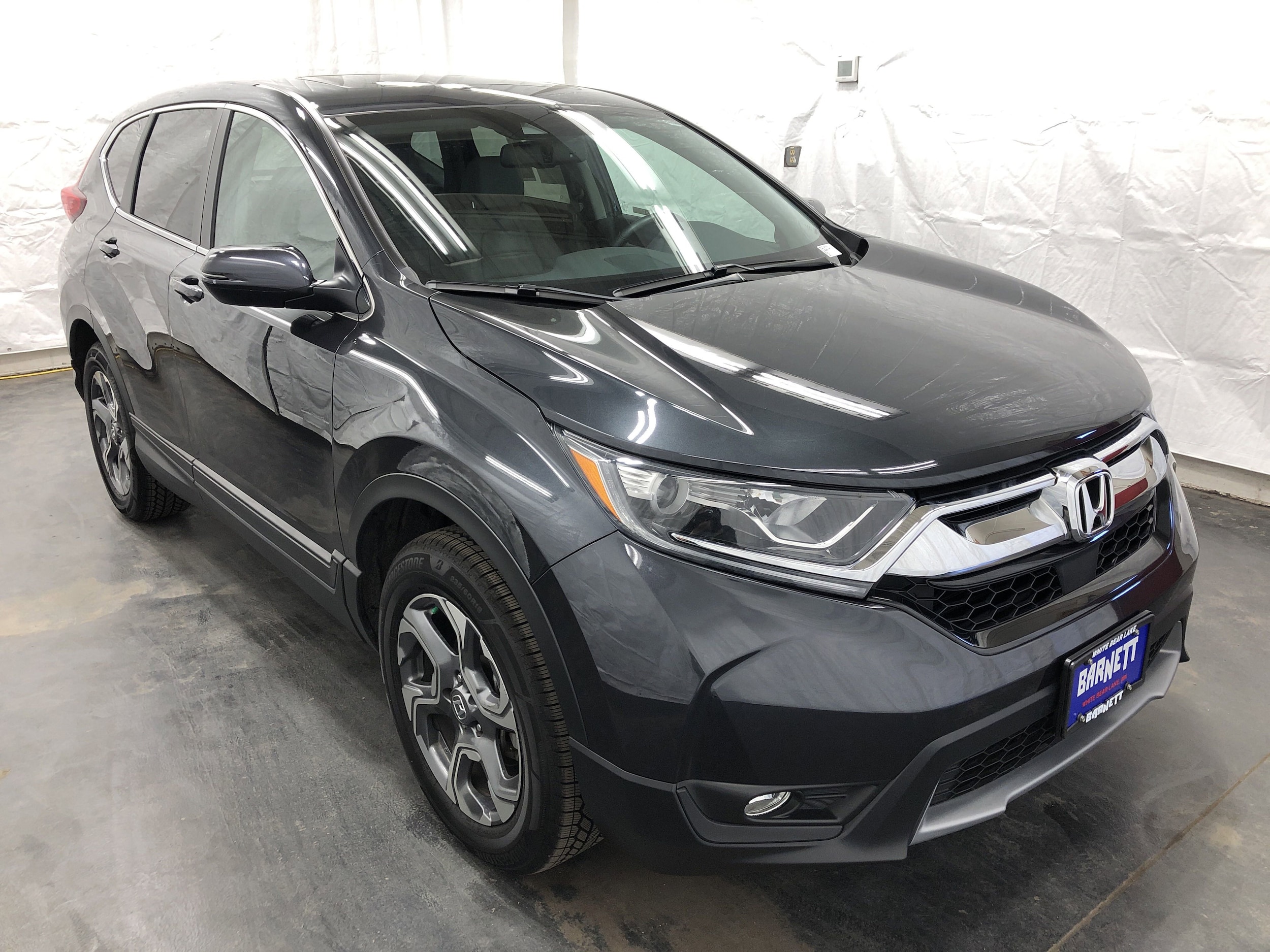 Used 2019 Honda CR-V EX-L with VIN 5J6RW2H8XKL013751 for sale in White Bear Lake, Minnesota