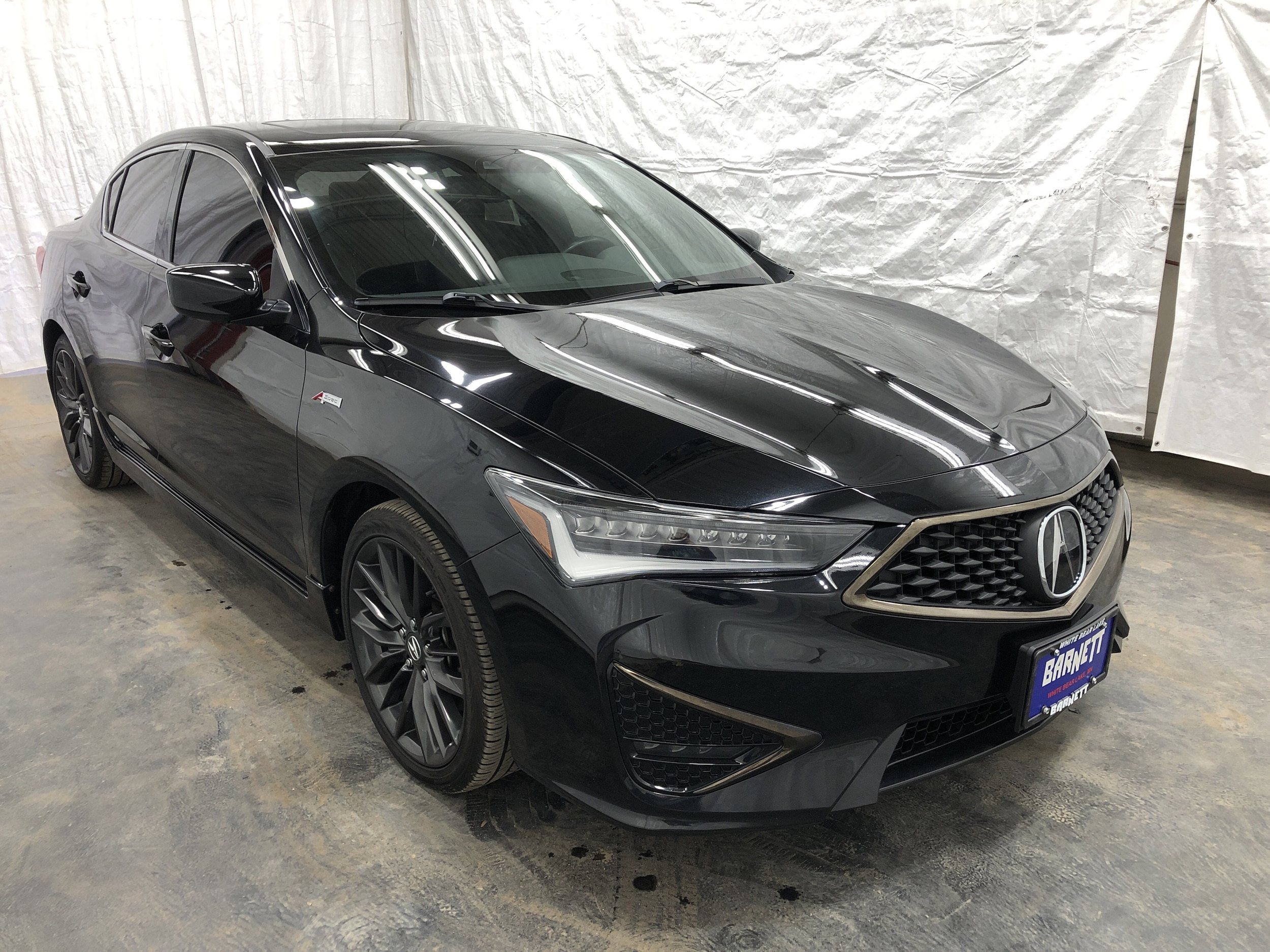 Used 2022 Acura ILX Premium with VIN 19UDE2F88NA007096 for sale in White Bear Lake, Minnesota