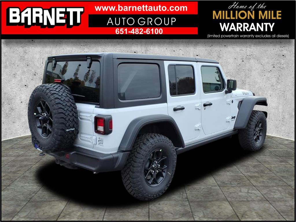 New 2026 Jeep Wrangler 4-DOOR WILLYS Sport Utility