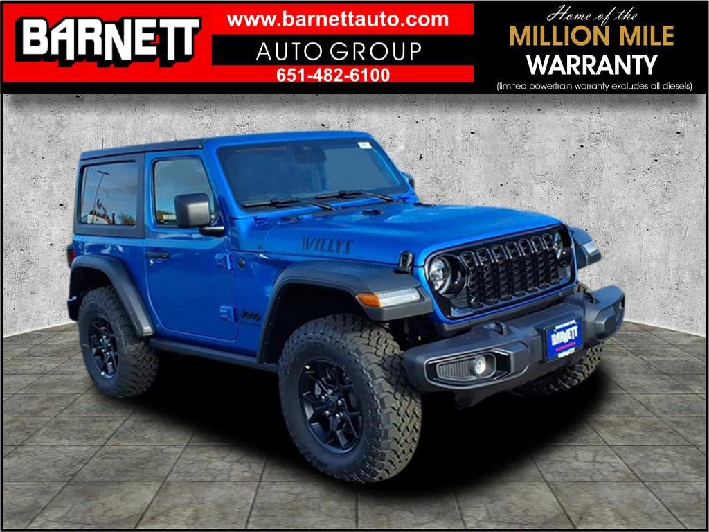 New 2026 Jeep Wrangler 2-DOOR WILLYS Sport Utility