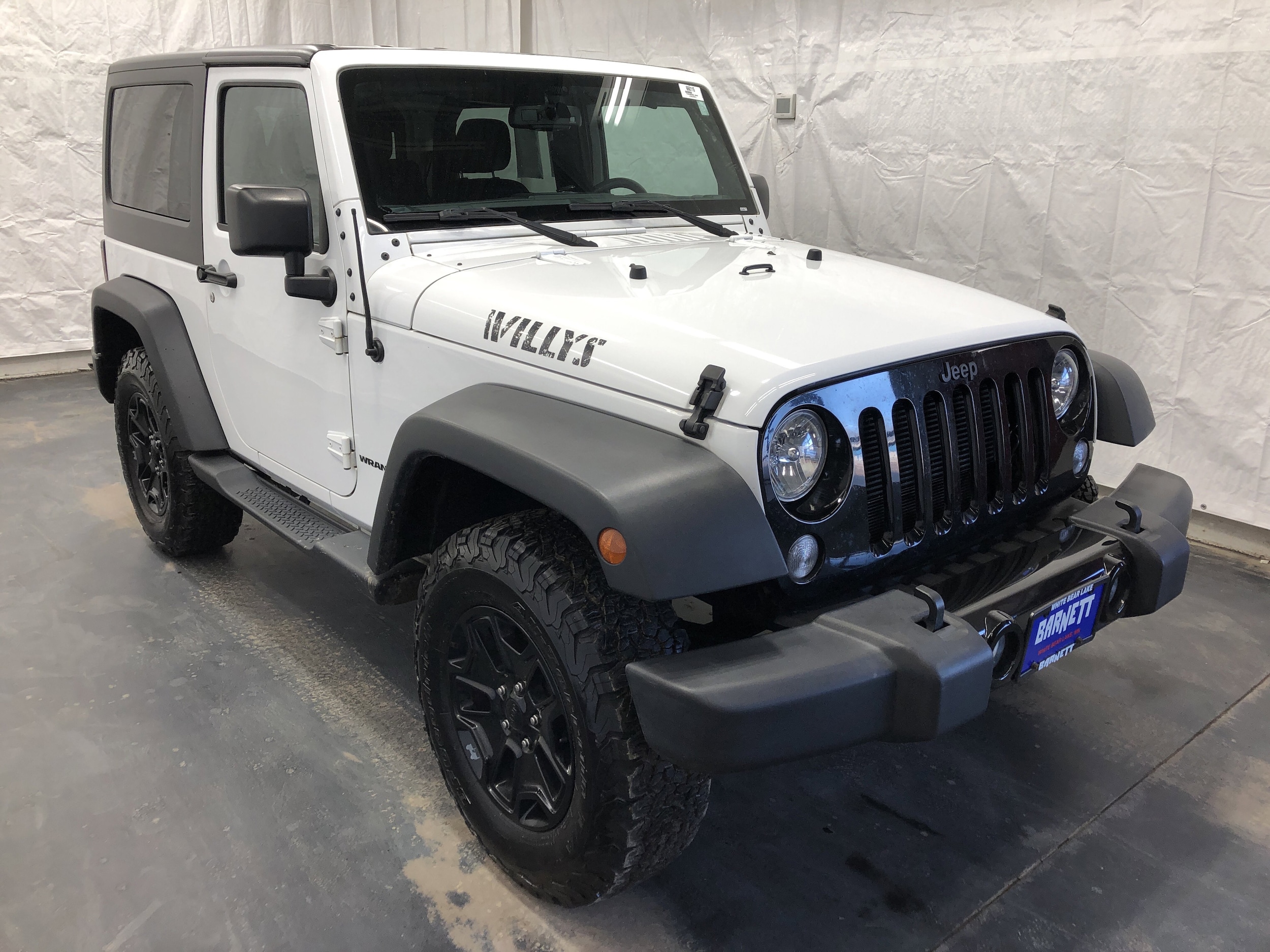 Used 2016 Jeep Wrangler Willys Wheeler with VIN 1C4AJWAG0GL169847 for sale in White Bear Lake, Minnesota