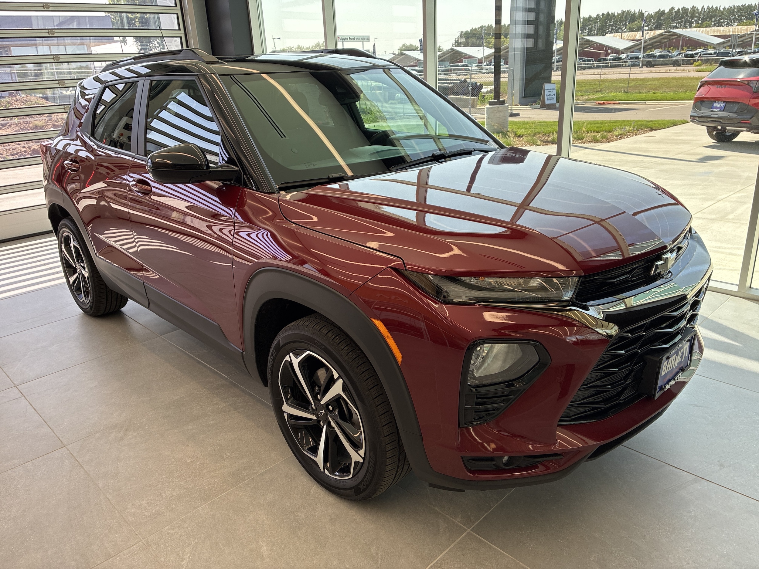 Used 2022 Chevrolet Trailblazer RS with VIN KL79MUSL3NB015577 for sale in White Bear Township, Minnesota