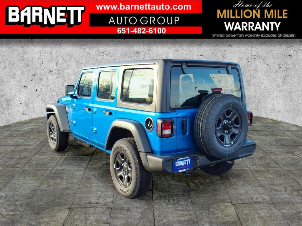 New 2026 Jeep Wrangler 4-DOOR SPORT Sport Utility
