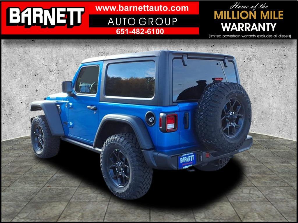 New 2026 Jeep Wrangler 2-DOOR WILLYS Sport Utility