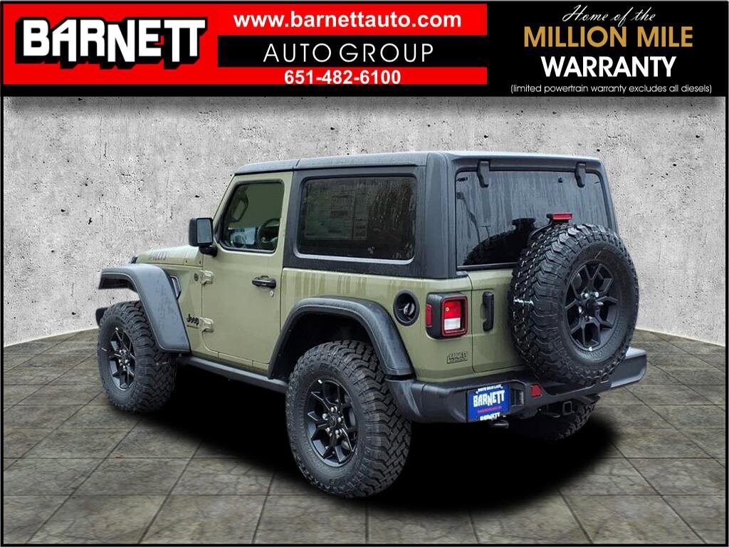 New 2026 Jeep Wrangler 2-DOOR WILLYS Sport Utility