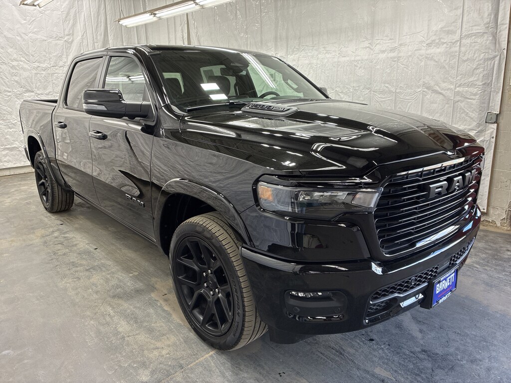 Certified 2025 Ram 1500 Laramie Night Edition Level 2 Truck Crew Cab