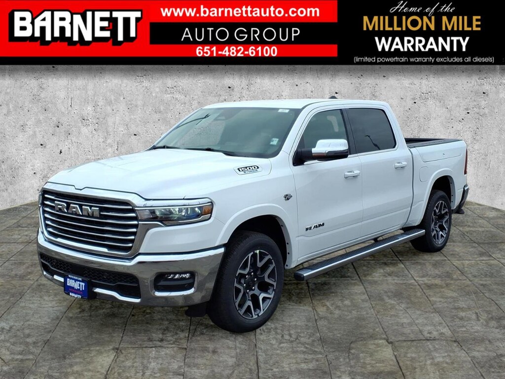 New 2026 Ram 1500 LARAMIE CREW CAB 4X4 5'7 BOX Pickup