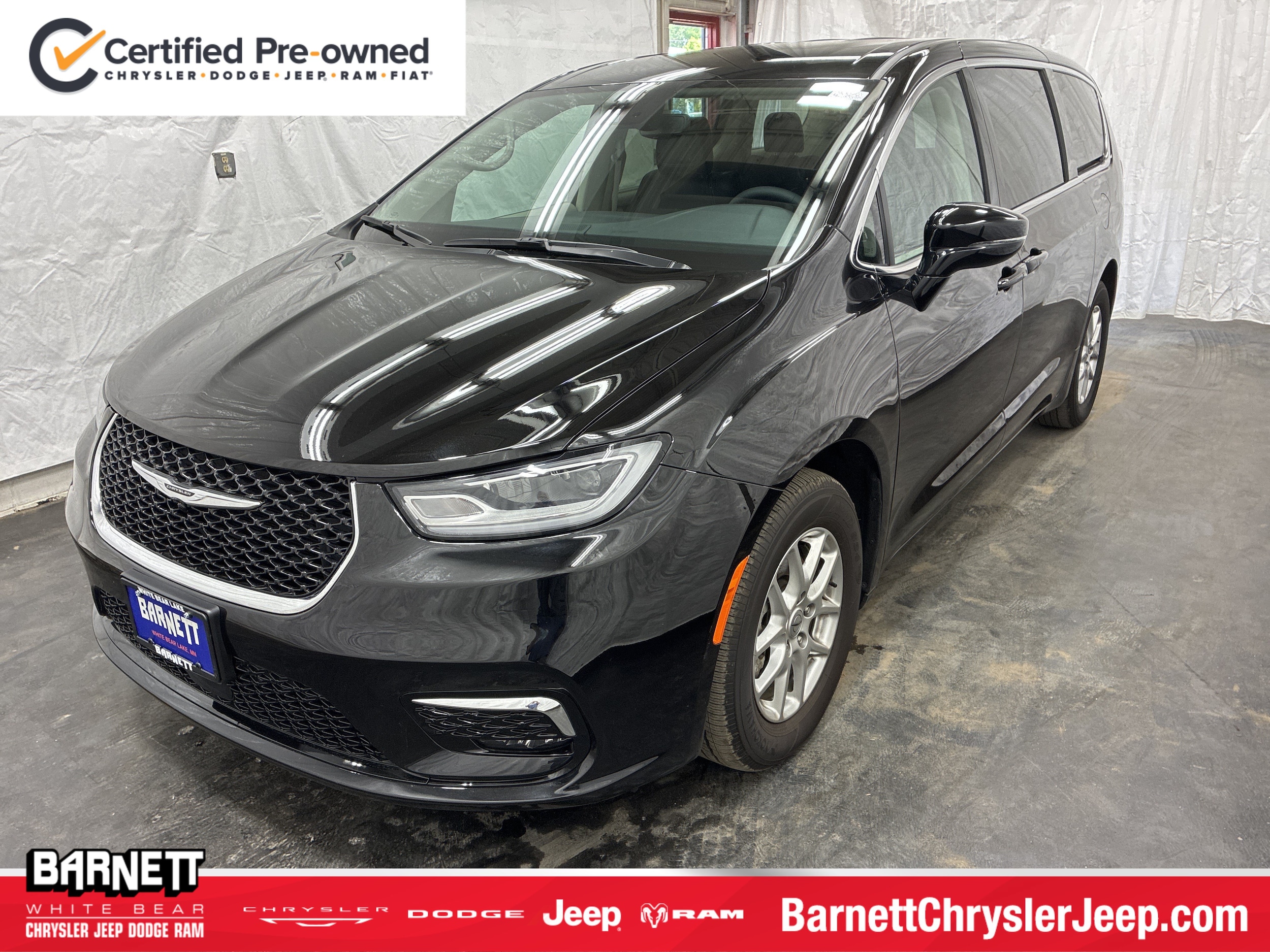 Certified 2024 Chrysler Pacifica Touring L with VIN 2C4RC1BGXRR186177 for sale in White Bear Lake, Minnesota
