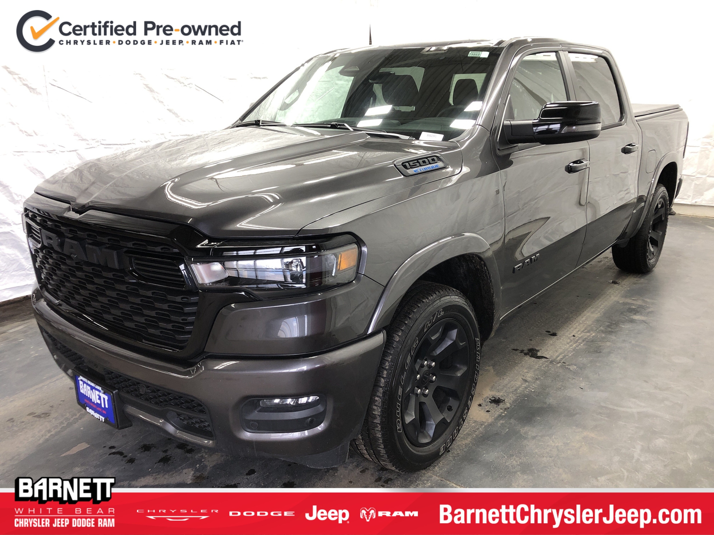 Certified 2025 RAM Ram 1500 Pickup Big Horn/Lone Star with VIN 1C6RRFFG1SN645614 for sale in White Bear Lake, Minnesota