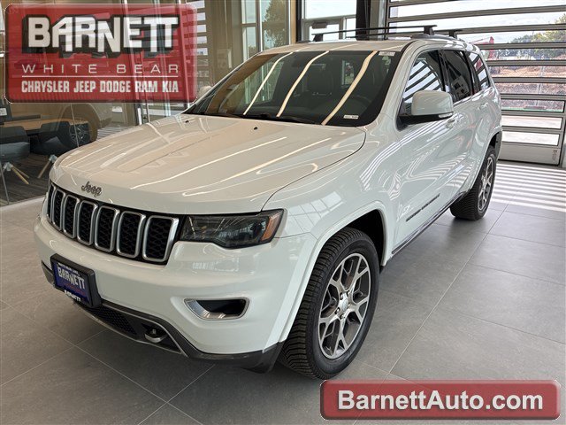 Used 2018 Jeep Grand Cherokee Limited Sterling Edition with VIN 1C4RJFBT7JC245506 for sale in White Bear Lake, Minnesota