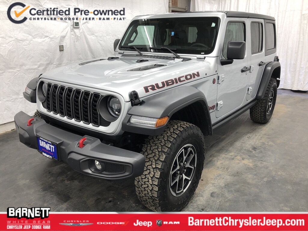 Certified 2024 Jeep Wrangler Rubicon SUV