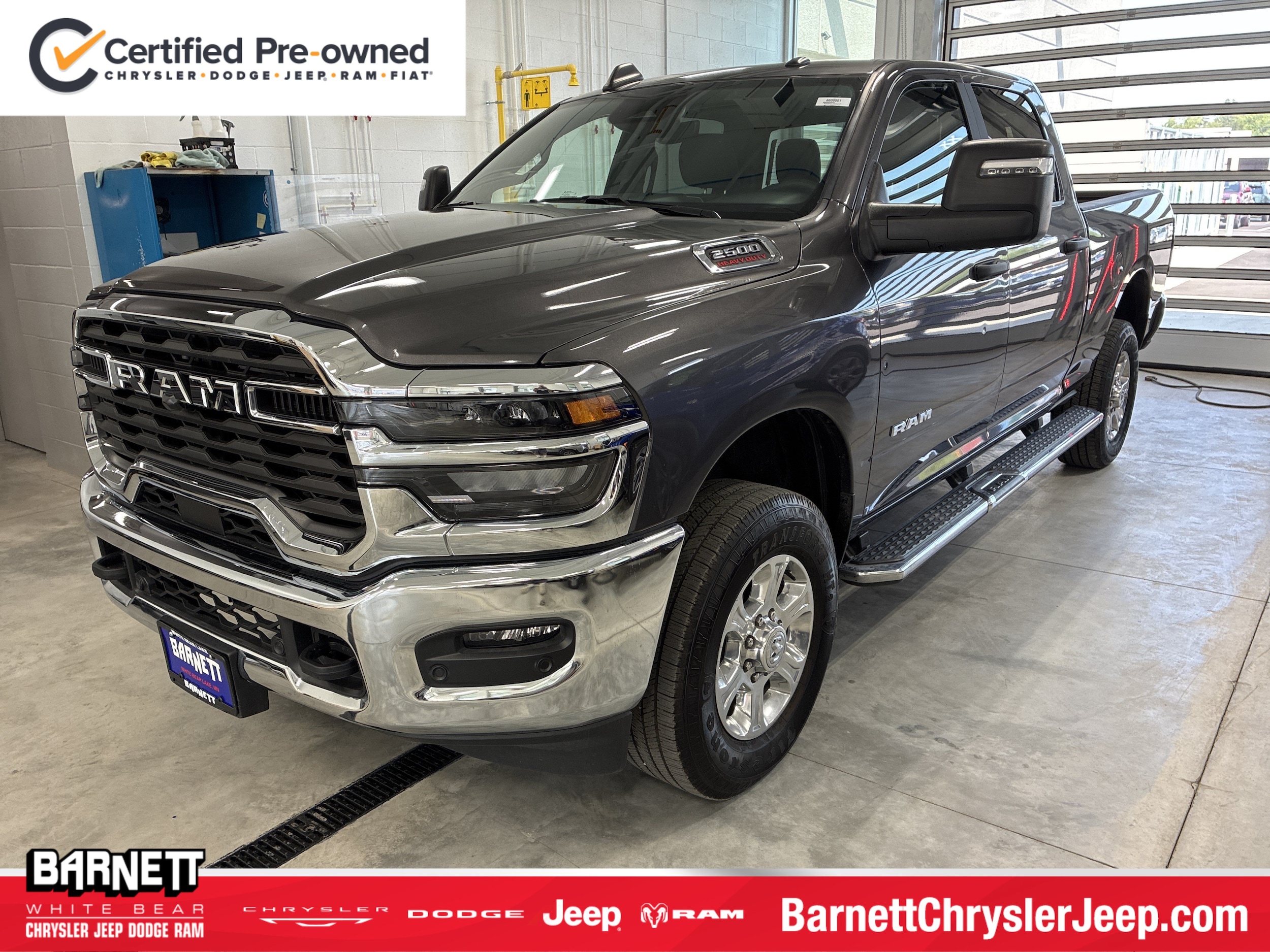 Certified 2025 RAM Ram 2500 Pickup Big Horn with VIN 3C6UR5DJ1SG567170 for sale in White Bear Lake, Minnesota