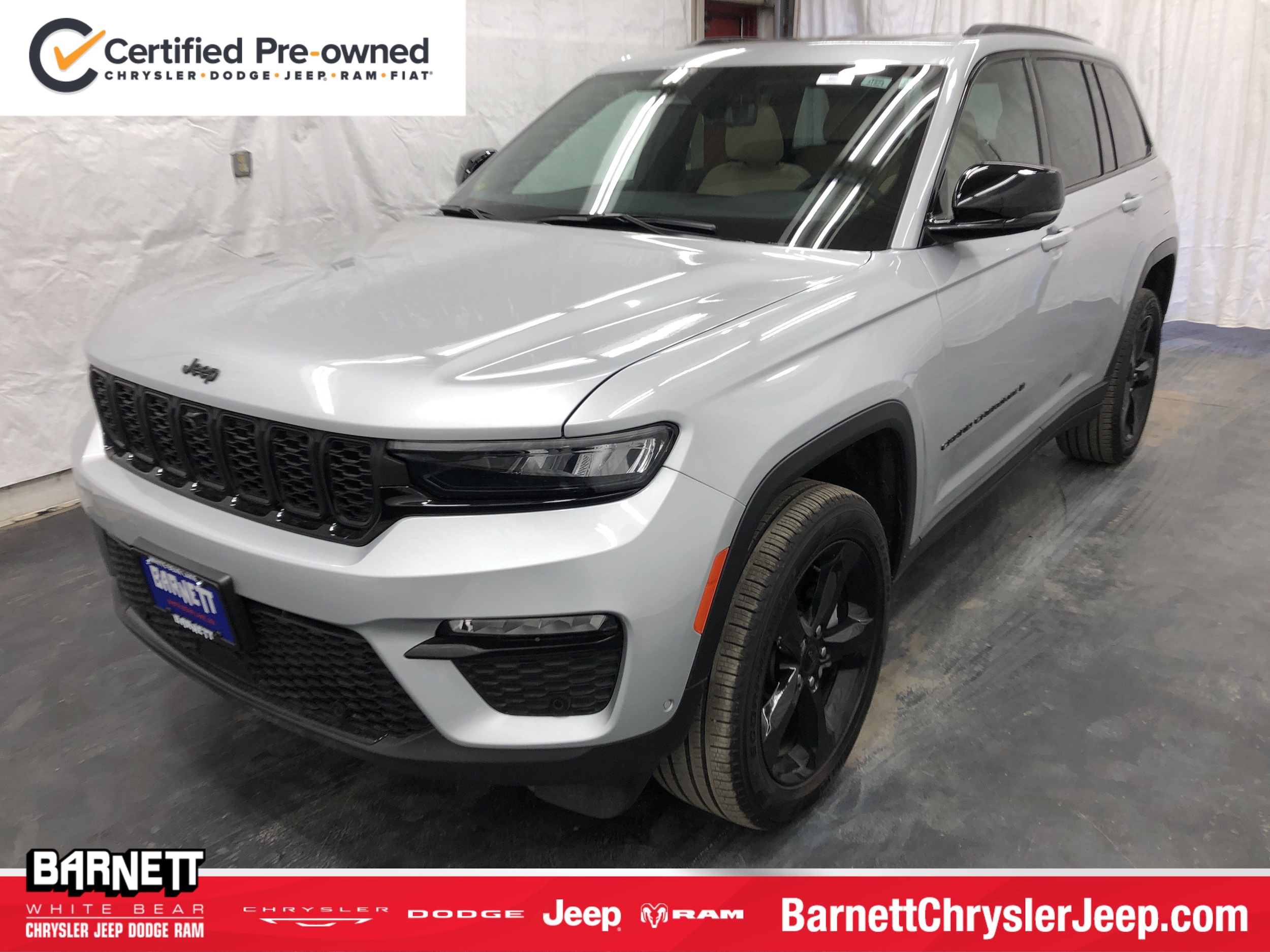 Certified 2024 Jeep Grand Cherokee Limited with VIN 1C4RJHBG4RC253556 for sale in White Bear Lake, Minnesota