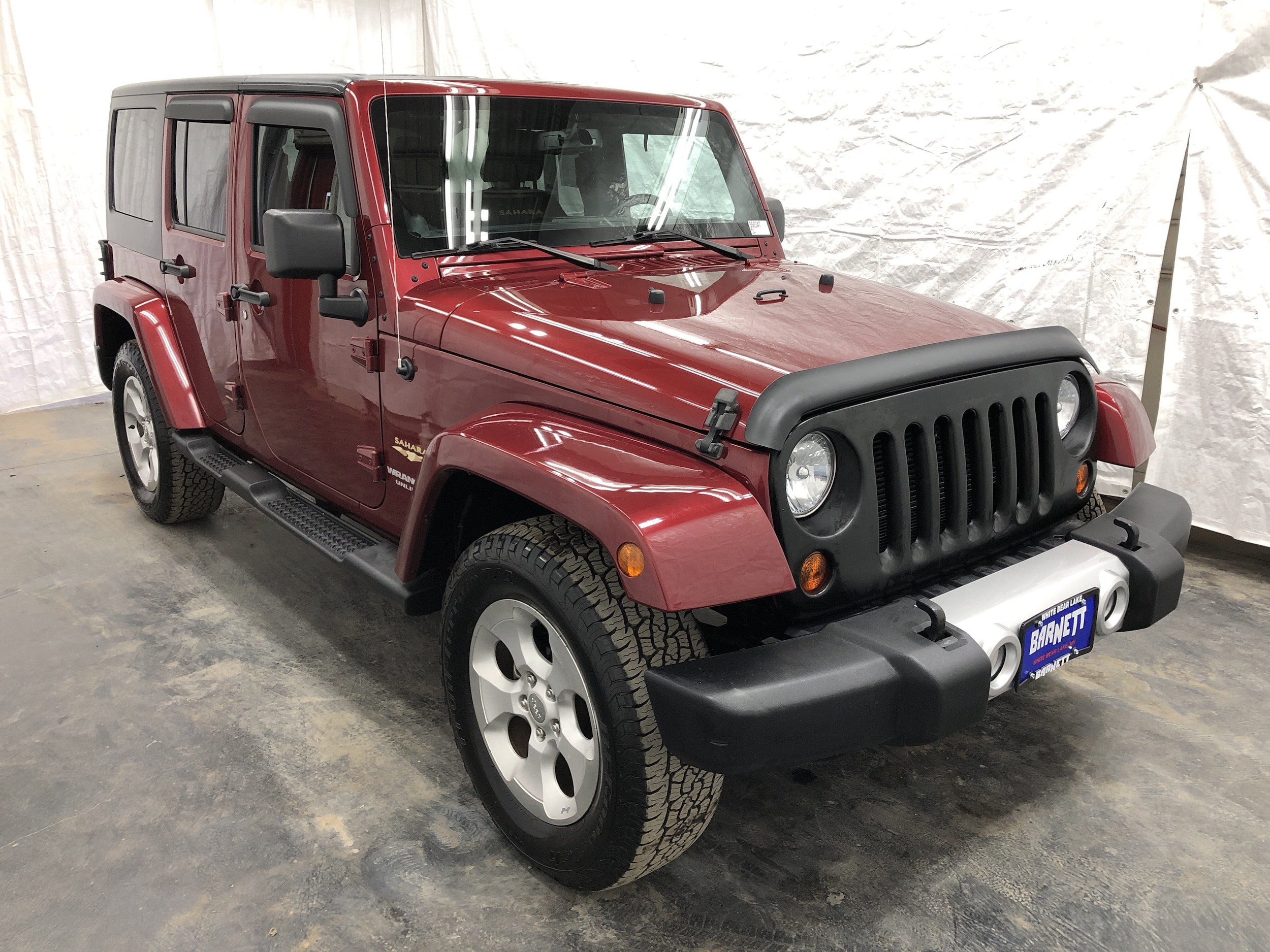 Used 2013 Jeep Wrangler Unlimited Sahara with VIN 1C4BJWEG9DL512102 for sale in White Bear Township, Minnesota