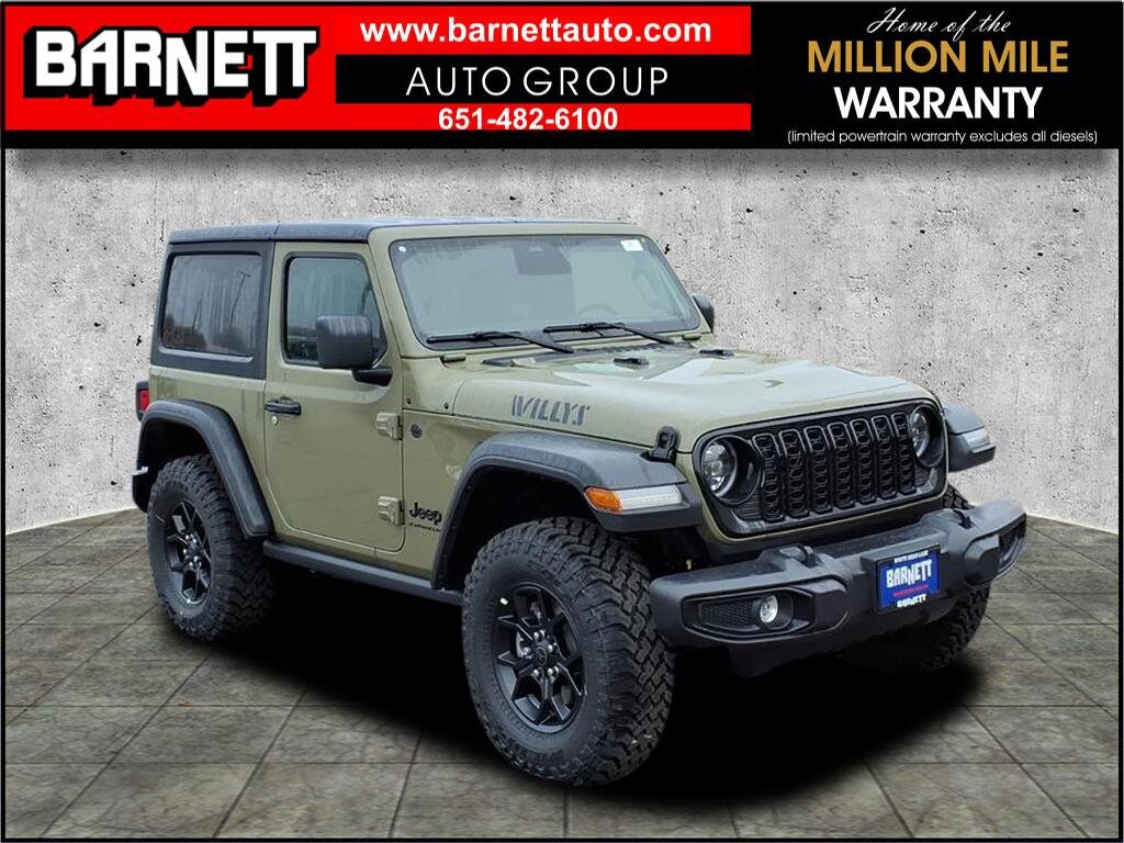 New 2026 Jeep Wrangler 2-DOOR WILLYS Sport Utility