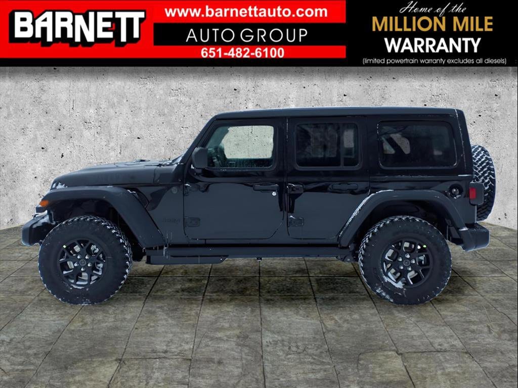 New 2026 Jeep Wrangler 4-DOOR WILLYS Sport Utility