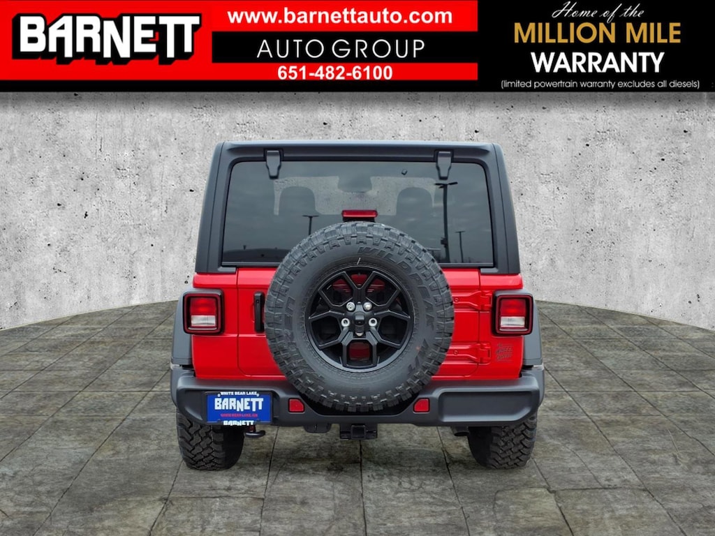 New 2026 Jeep Wrangler 2-DOOR WILLYS Sport Utility