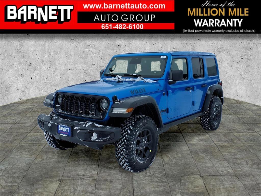 New 2026 Jeep Wrangler 4-DOOR WILLYS Sport Utility