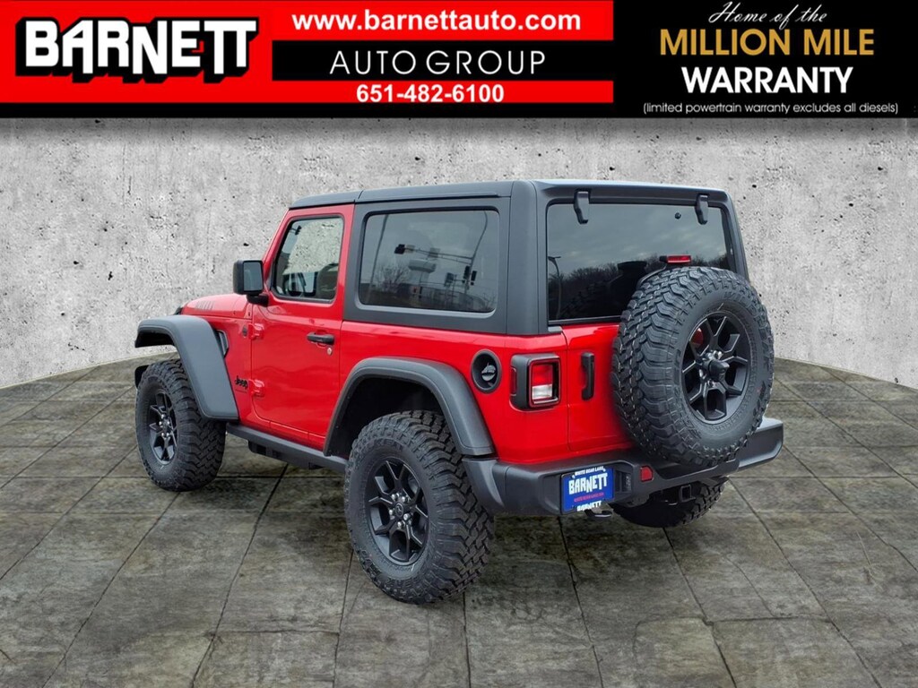 New 2026 Jeep Wrangler 2-DOOR WILLYS Sport Utility