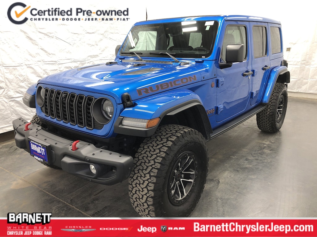 Certified 2024 Jeep Wrangler Rubicon X SUV