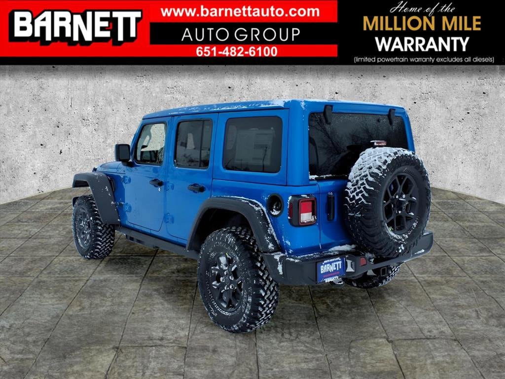 New 2026 Jeep Wrangler 4-DOOR WILLYS Sport Utility