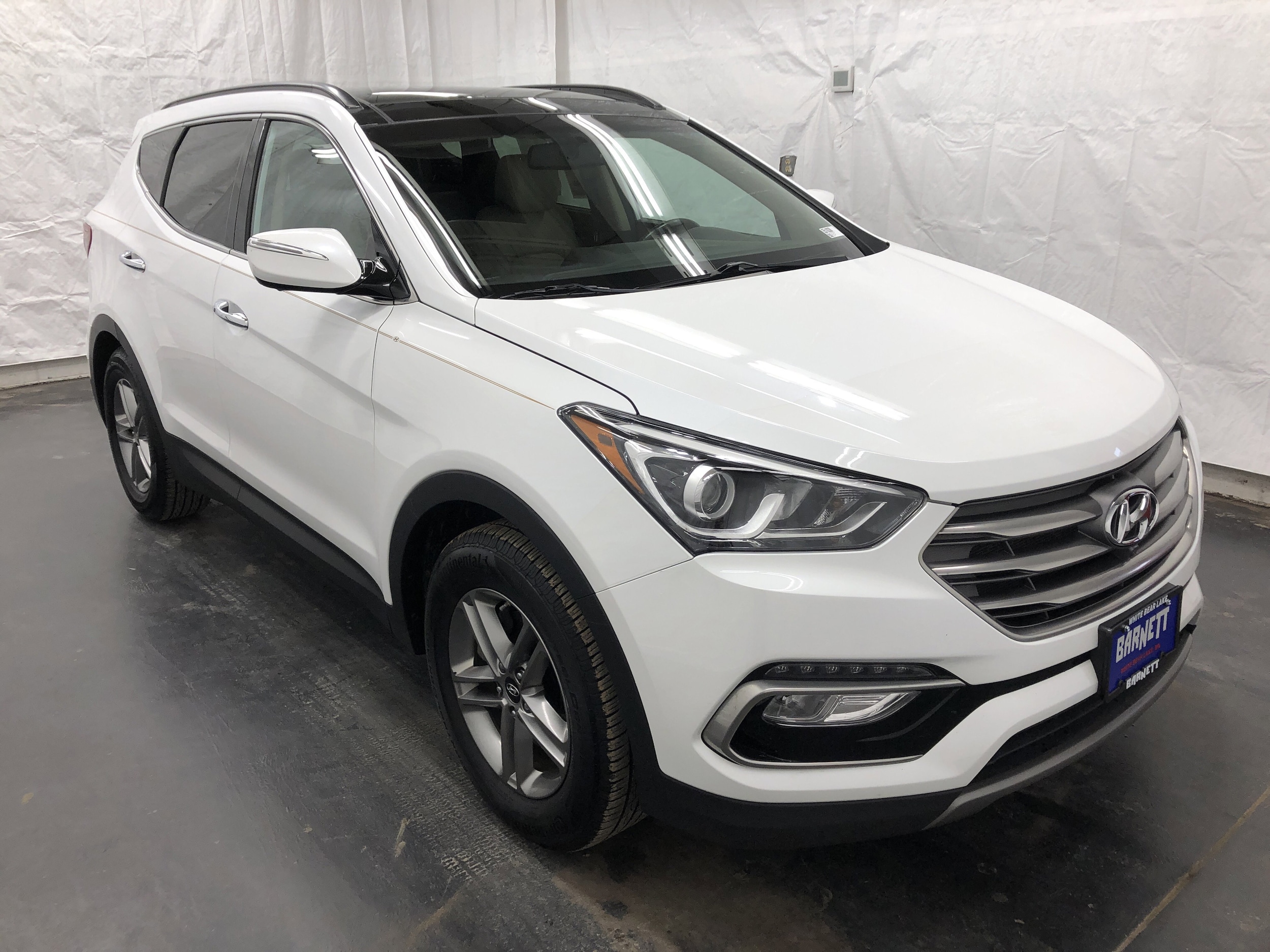 Used 2017 Hyundai Santa Fe Sport with VIN 5XYZU3LB8HG400100 for sale in White Bear Lake, Minnesota