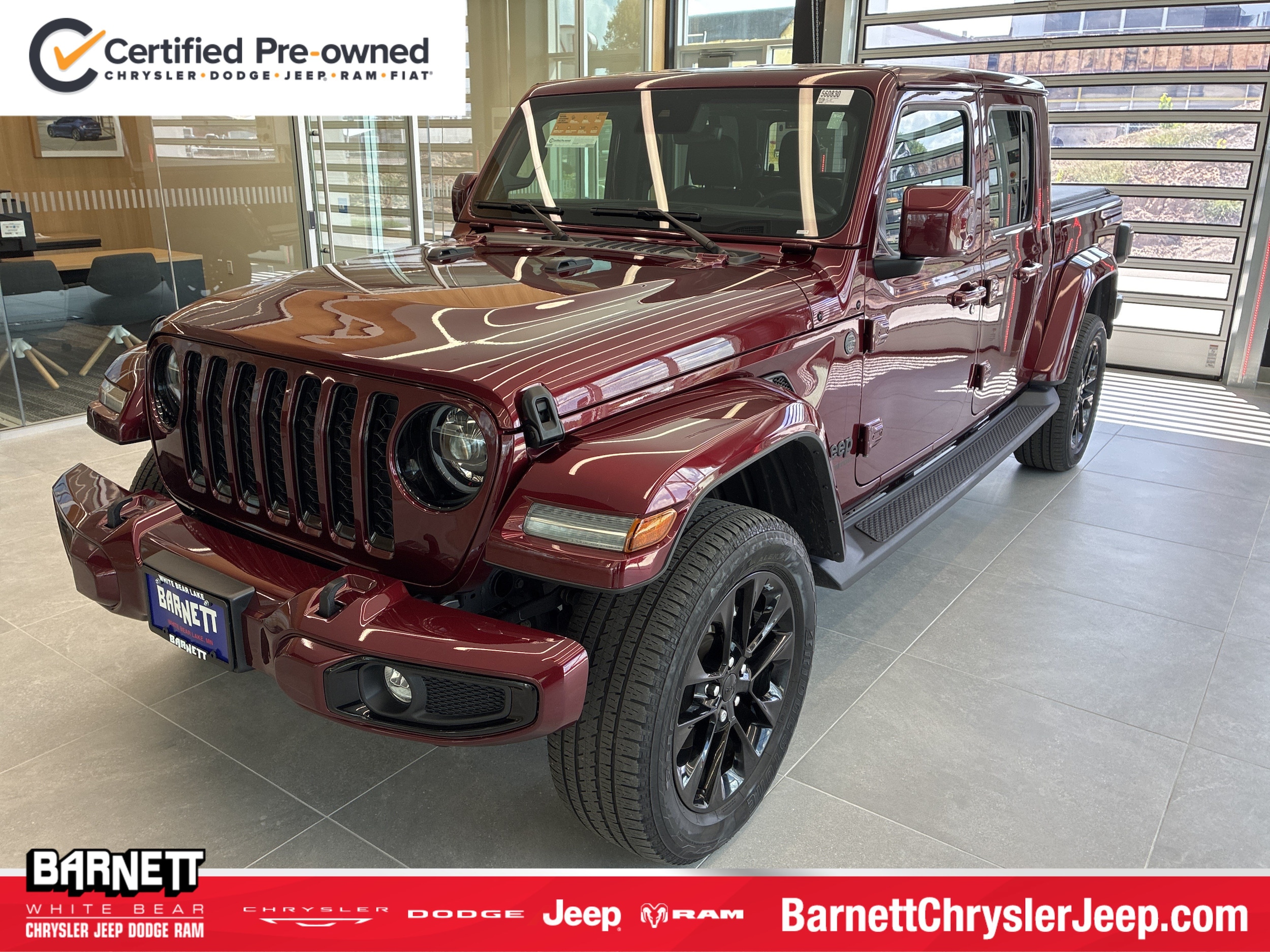 Used 2021 Jeep Gladiator High Altitude with VIN 1C6HJTFG7ML566187 for sale in White Bear Lake, Minnesota