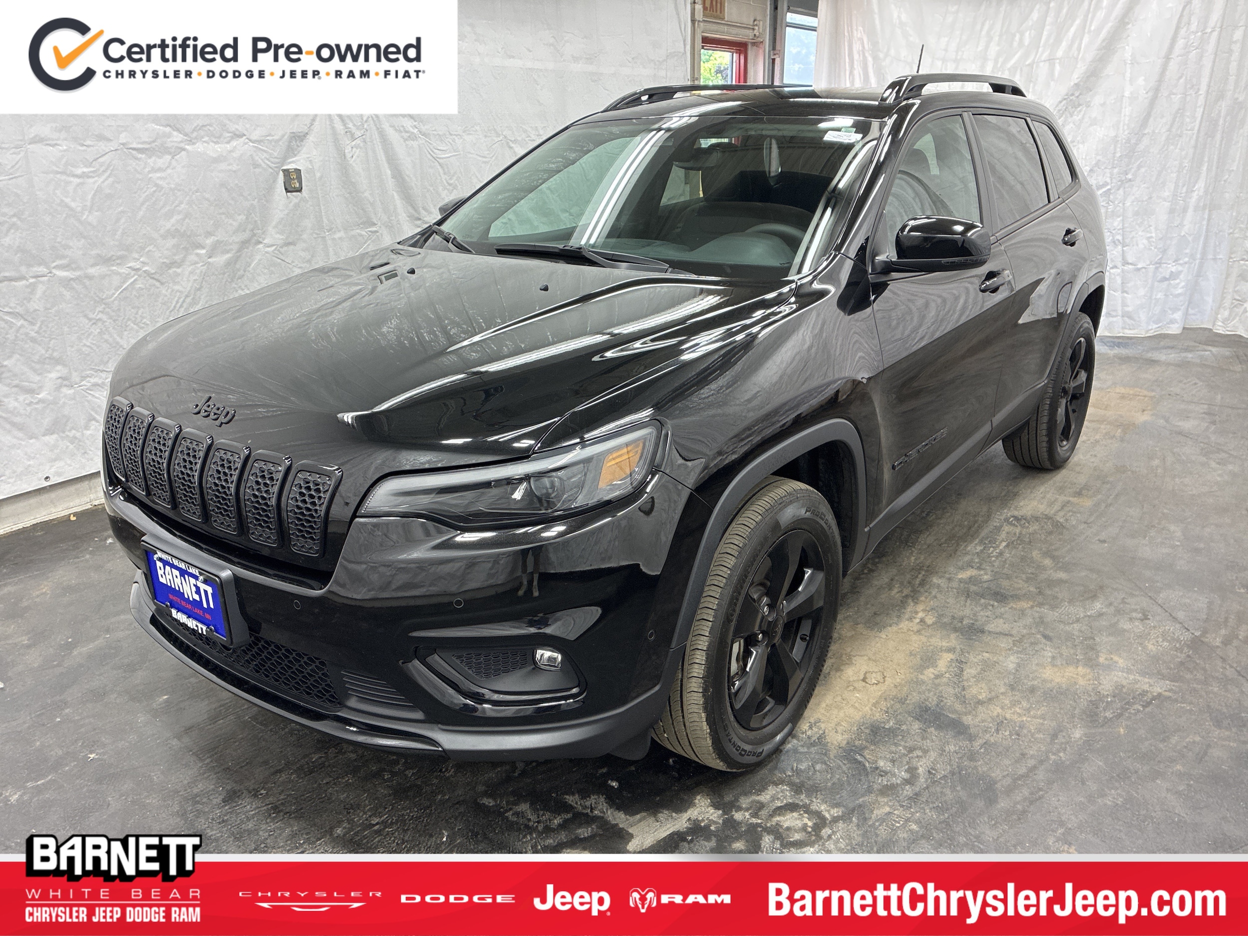 Certified 2023 Jeep Cherokee Altitude Lux with VIN 1C4PJMMB6PD101223 for sale in White Bear Lake, Minnesota