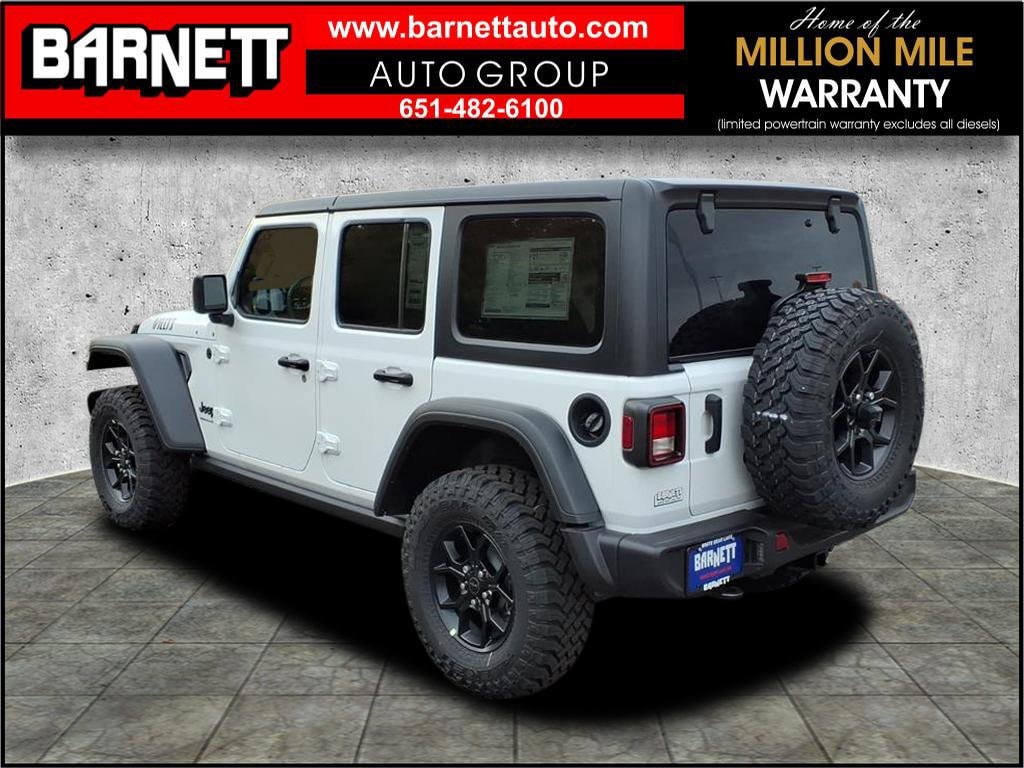 New 2026 Jeep Wrangler 4-DOOR WILLYS Sport Utility