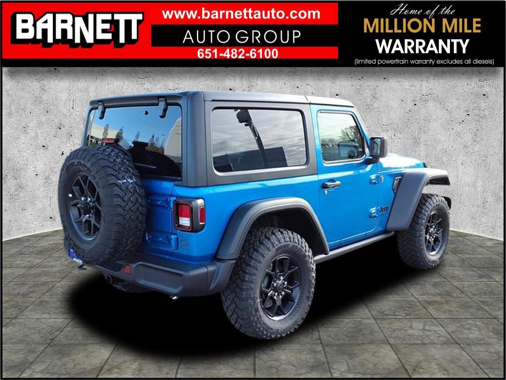 New 2026 Jeep Wrangler 2-DOOR WILLYS Sport Utility