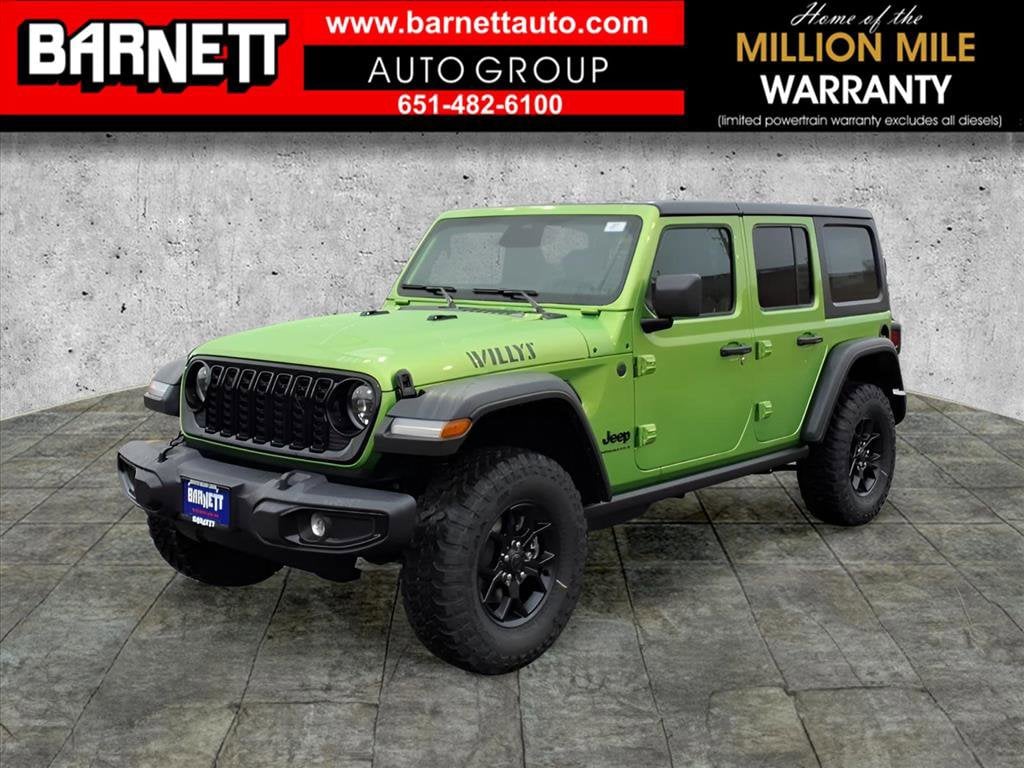 New 2026 Jeep Wrangler 4-DOOR WILLYS Sport Utility
