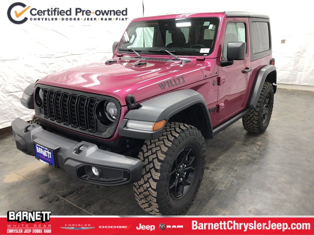 Used 2024 Jeep Wrangler Willys SUV