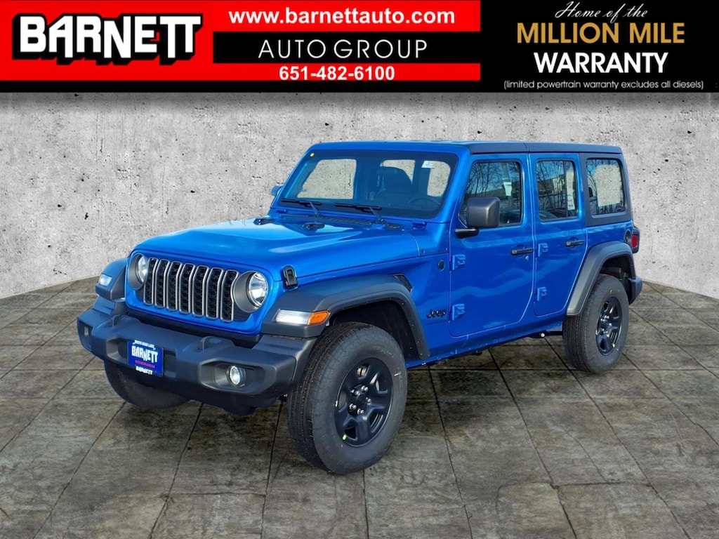New 2026 Jeep Wrangler 4-DOOR SPORT Sport Utility