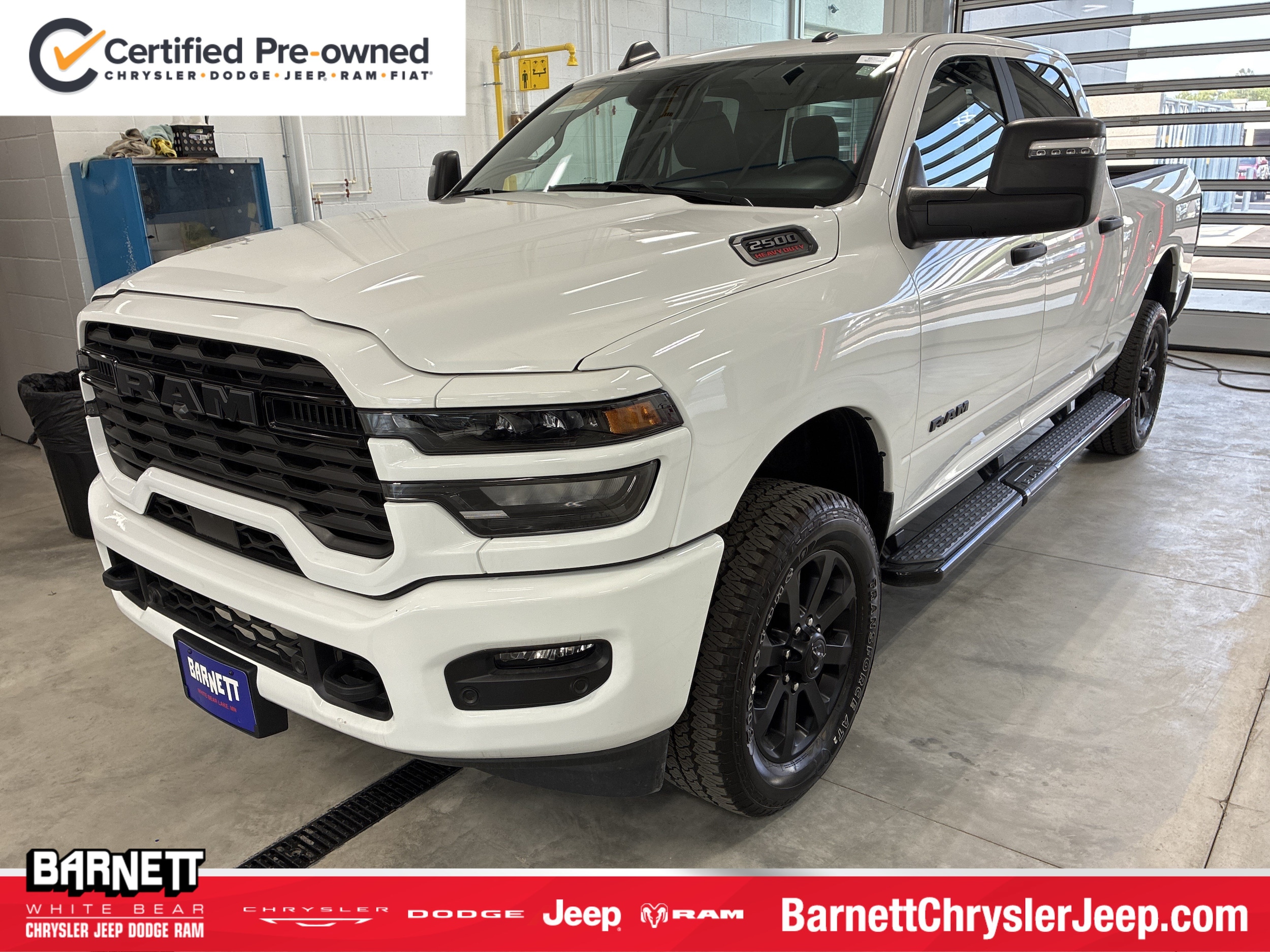 Certified 2025 RAM Ram 2500 Pickup Big Horn with VIN 3C6UR5DJ6SG562739 for sale in White Bear Lake, Minnesota