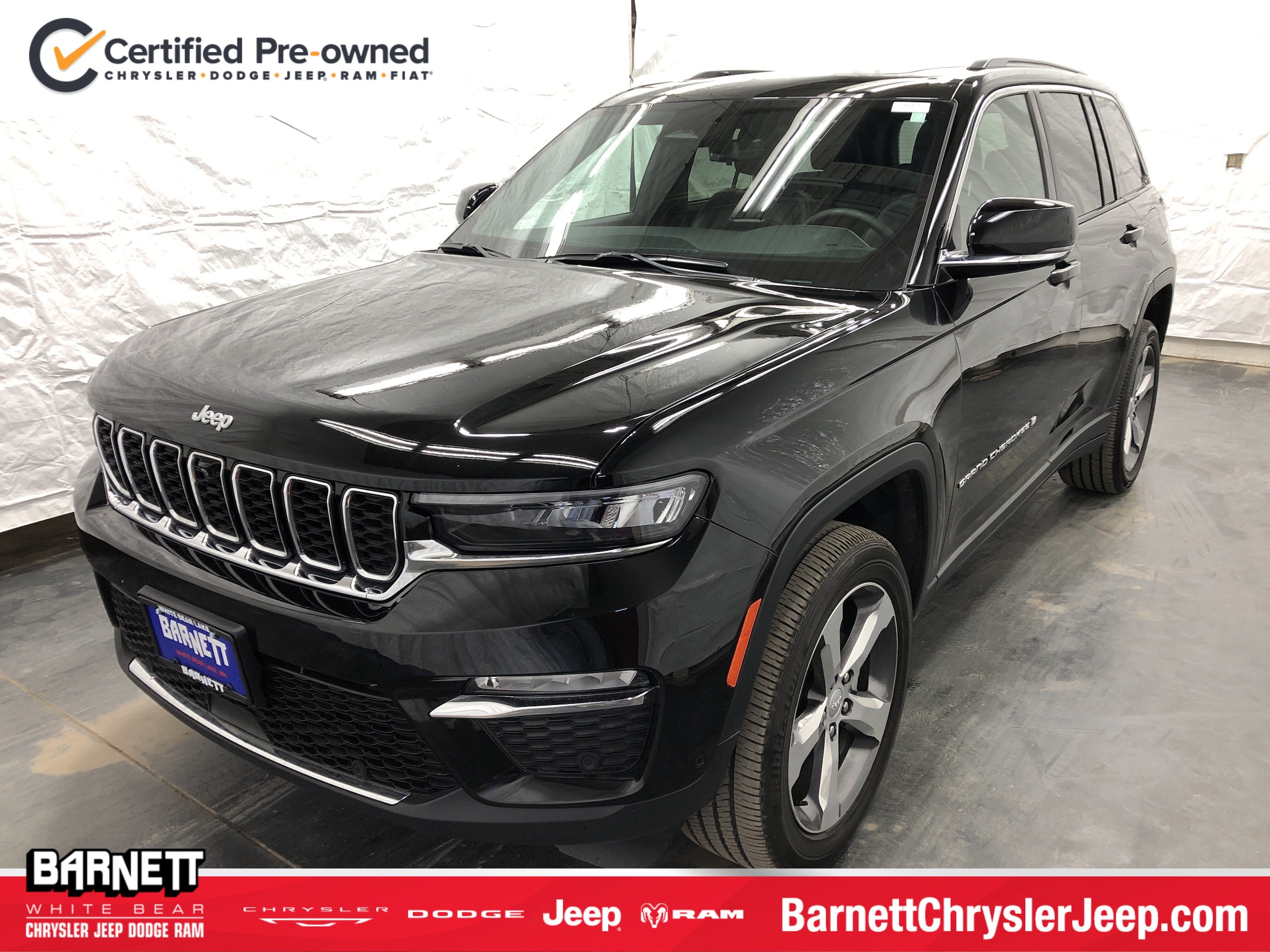 Certified 2025 Jeep Grand Cherokee Limited with VIN 1C4RJHBG6SC276178 for sale in White Bear Lake, Minnesota