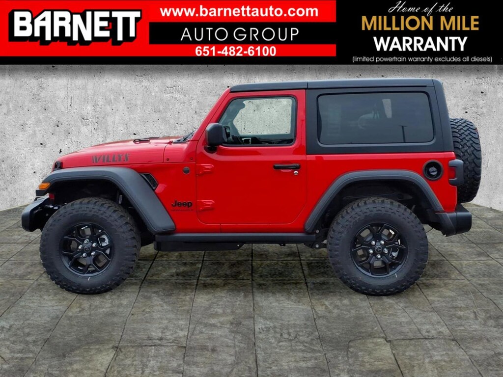 New 2026 Jeep Wrangler 2-DOOR WILLYS Sport Utility