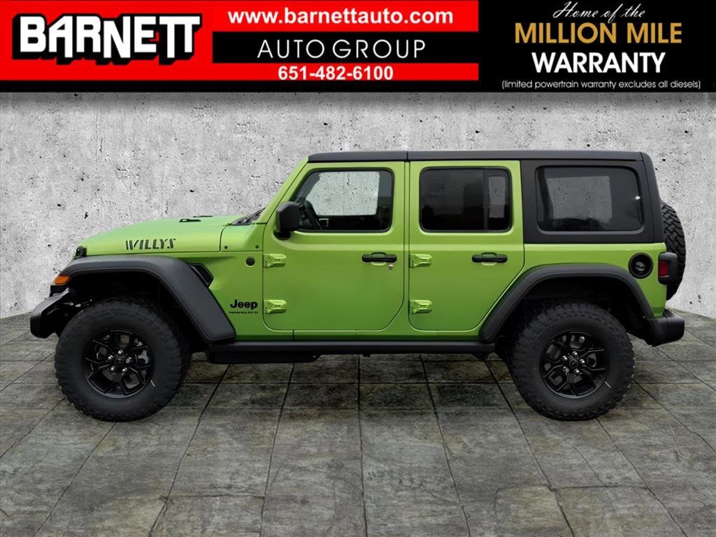 New 2026 Jeep Wrangler 4-DOOR WILLYS Sport Utility