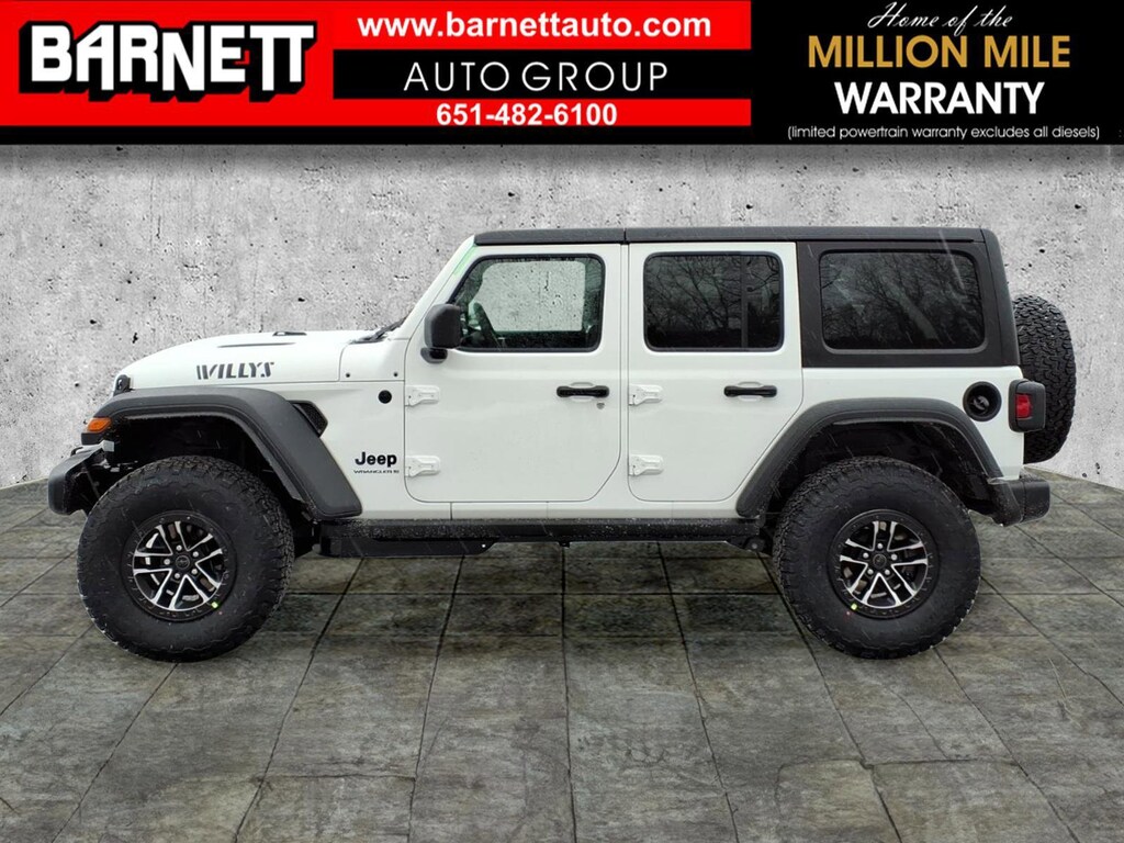 New 2026 Jeep Wrangler 4-DOOR WILLYS Sport Utility