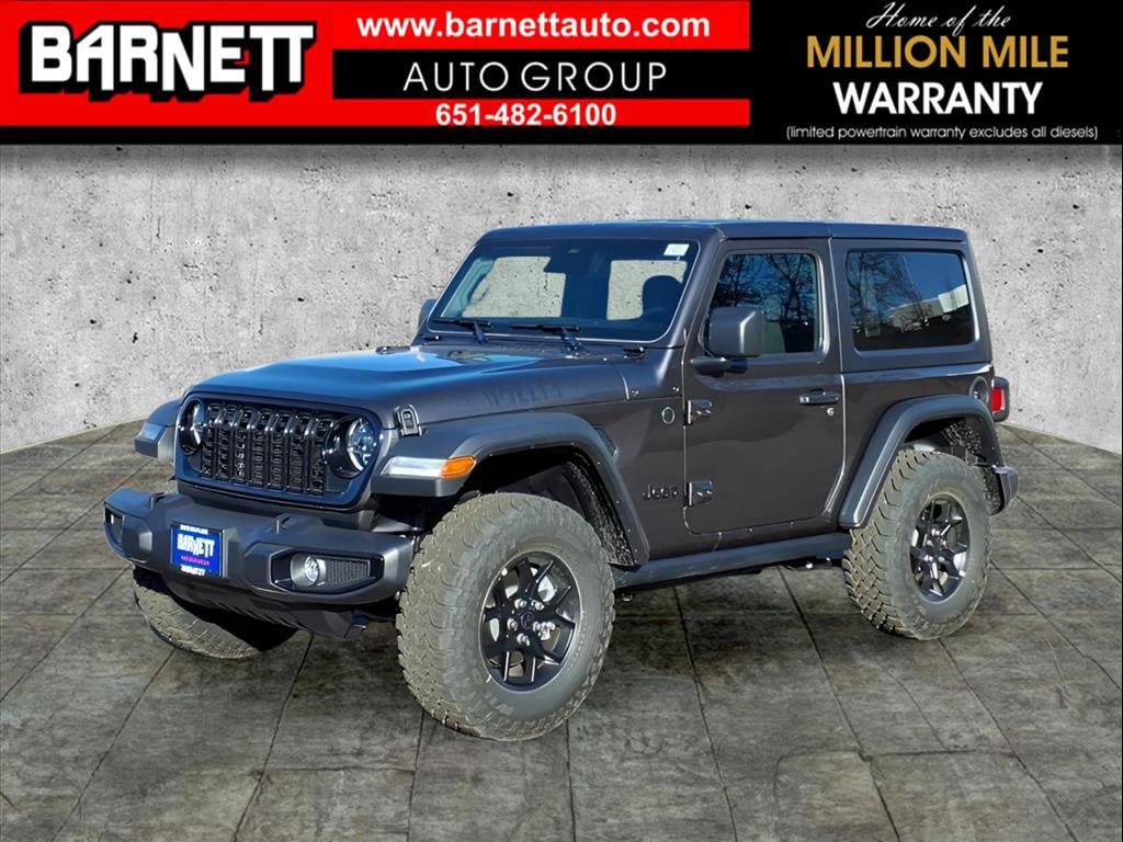 New 2026 Jeep Wrangler 2-DOOR WILLYS Sport Utility