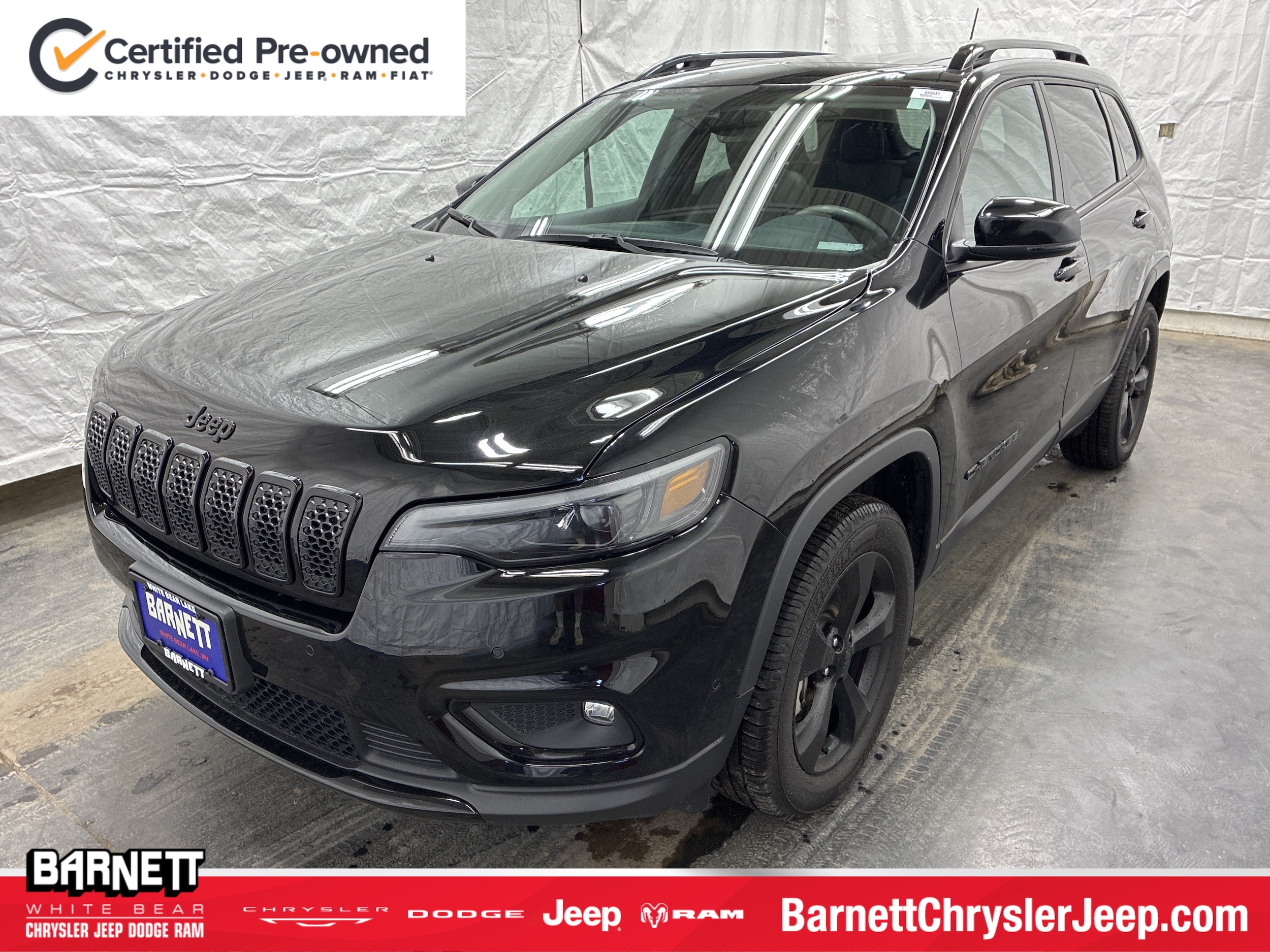 Certified 2023 Jeep Cherokee Altitude Lux with VIN 1C4PJMMB5PD106669 for sale in White Bear Lake, Minnesota