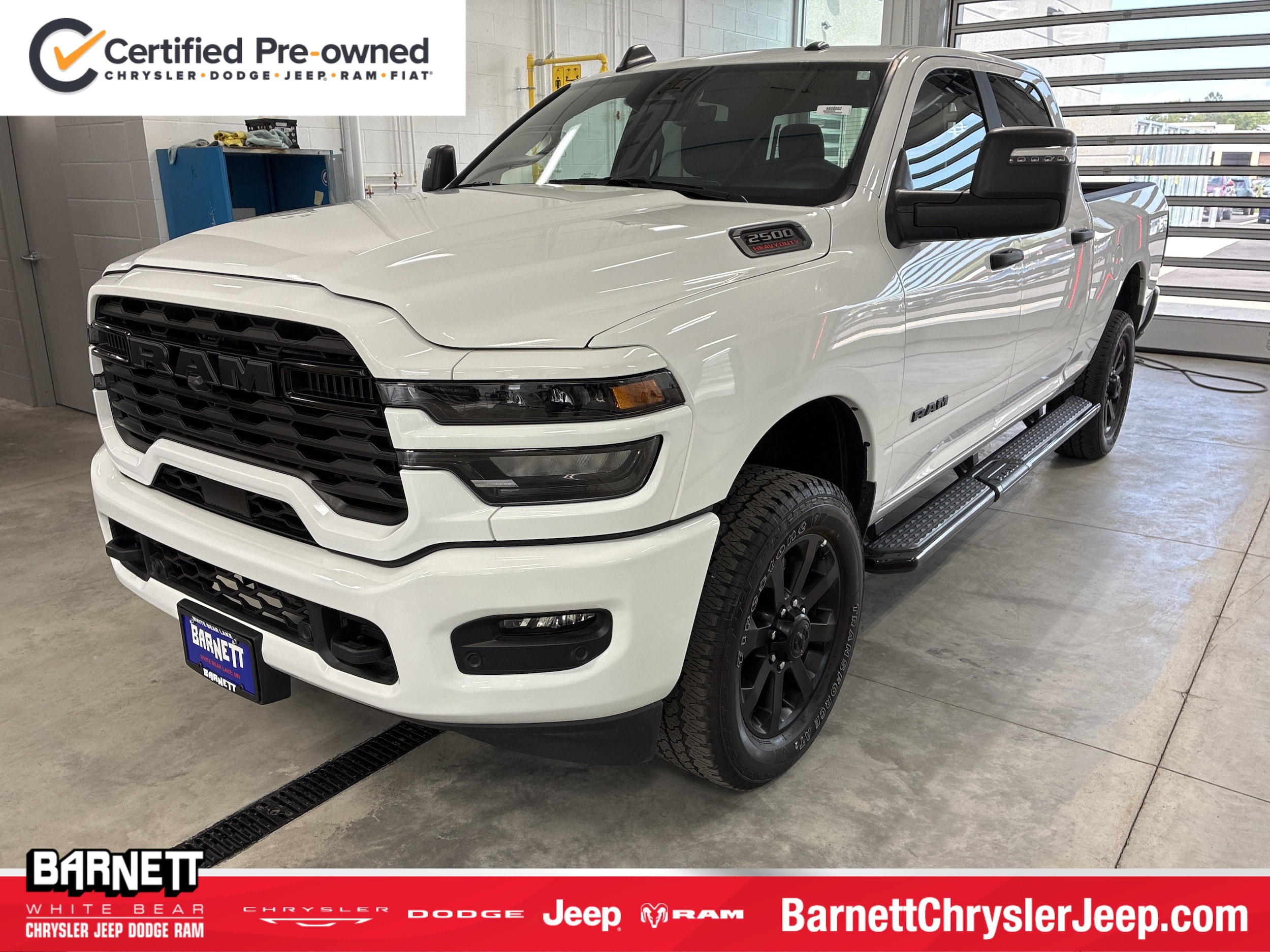 Certified 2025 RAM Ram 2500 Pickup Big Horn with VIN 3C6UR5DJ5SG580360 for sale in White Bear Lake, Minnesota