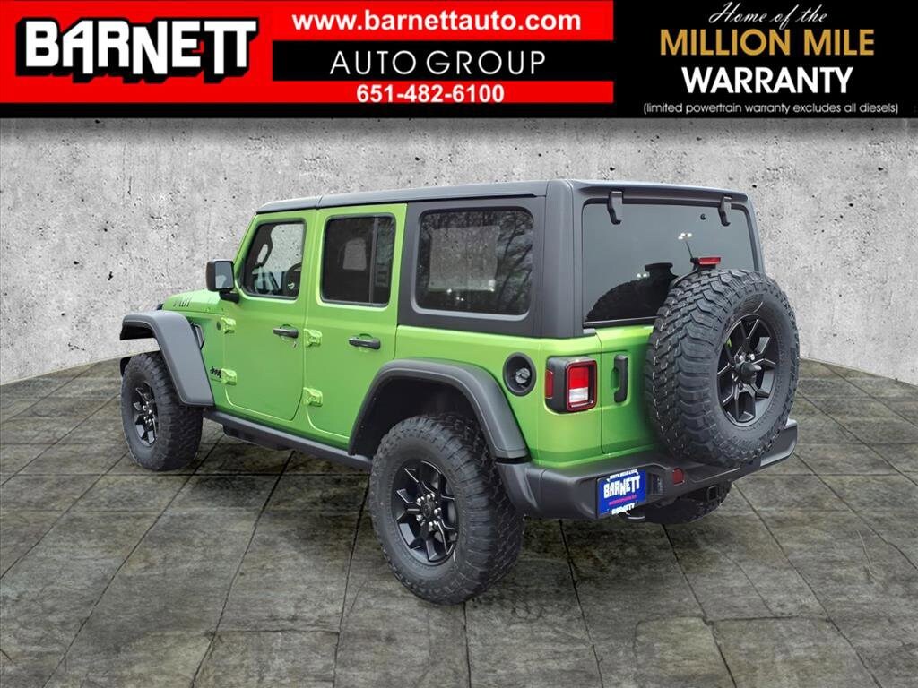 New 2026 Jeep Wrangler 4-DOOR WILLYS Sport Utility