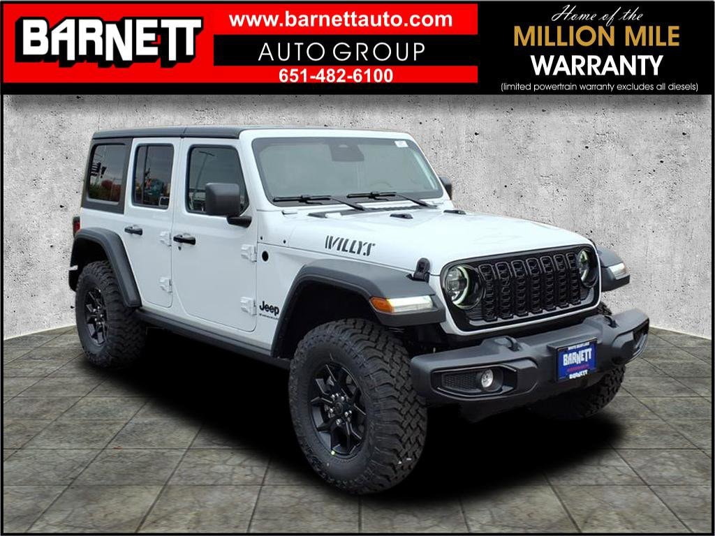 New 2026 Jeep Wrangler 4-DOOR WILLYS Sport Utility
