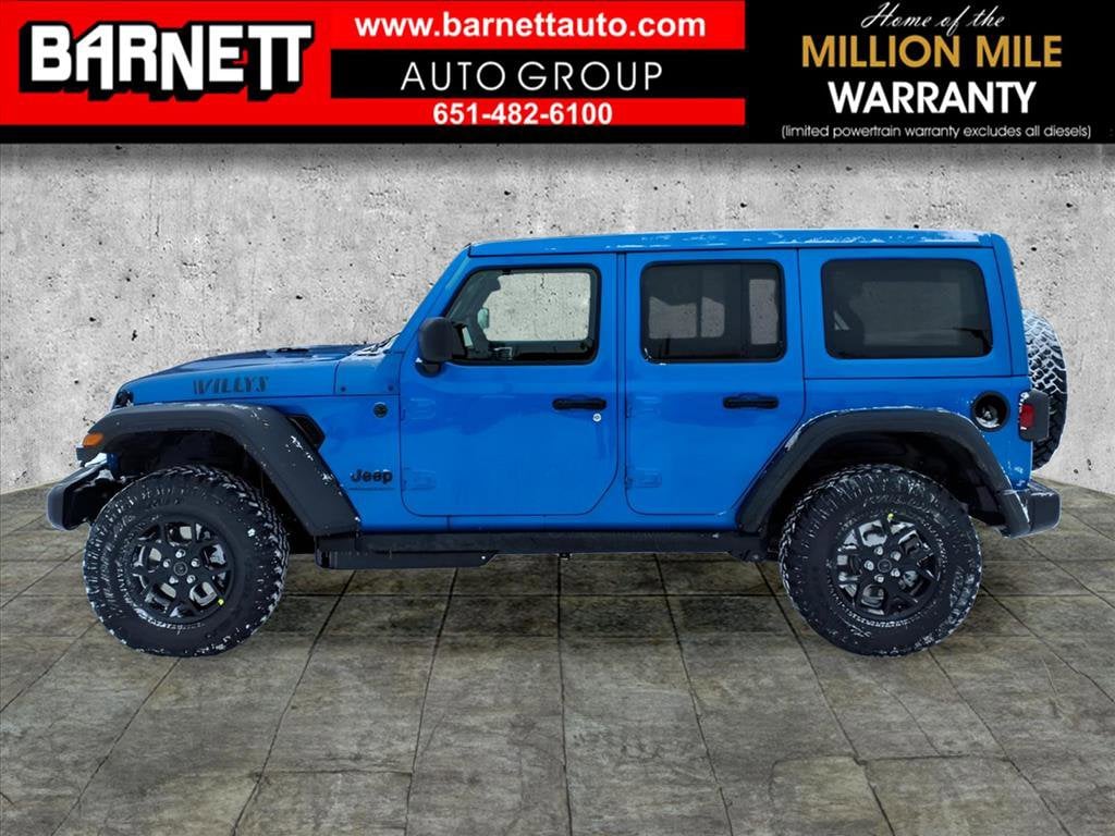 New 2026 Jeep Wrangler 4-DOOR WILLYS Sport Utility